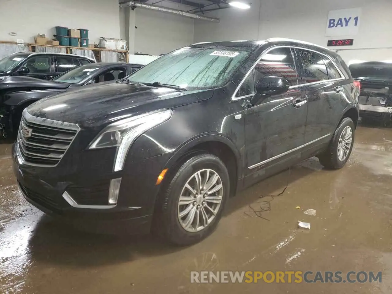 1 Photograph of a damaged car 1GYKNCRS9KZ162945 CADILLAC XT5 2019