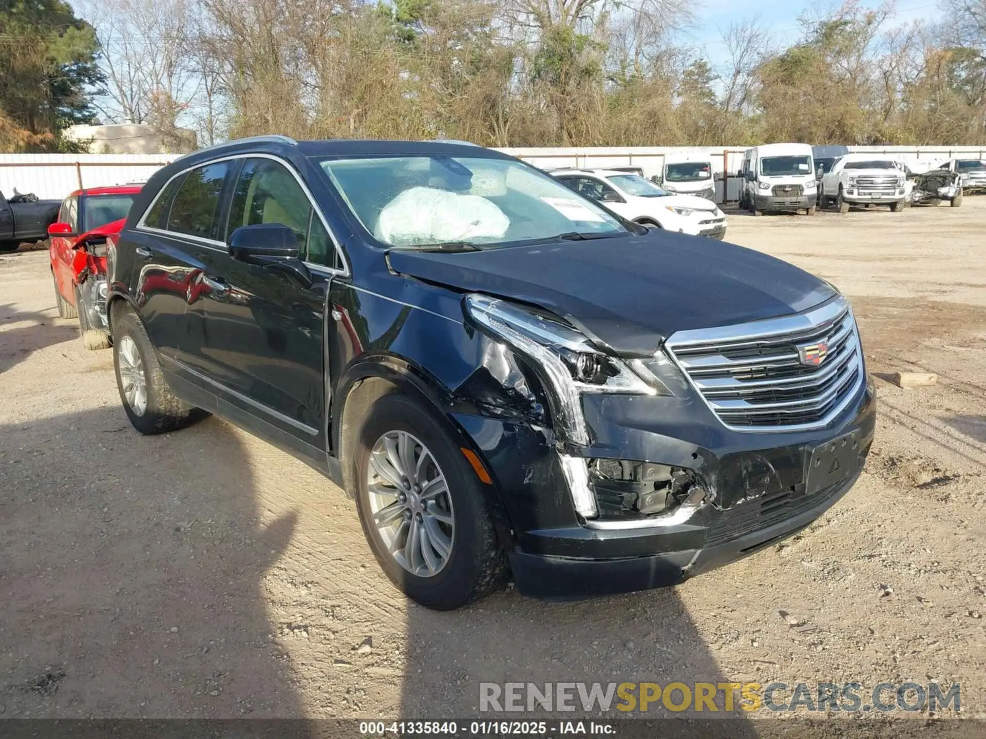 1 Photograph of a damaged car 1GYKNCRSXKZ102866 CADILLAC XT5 2019