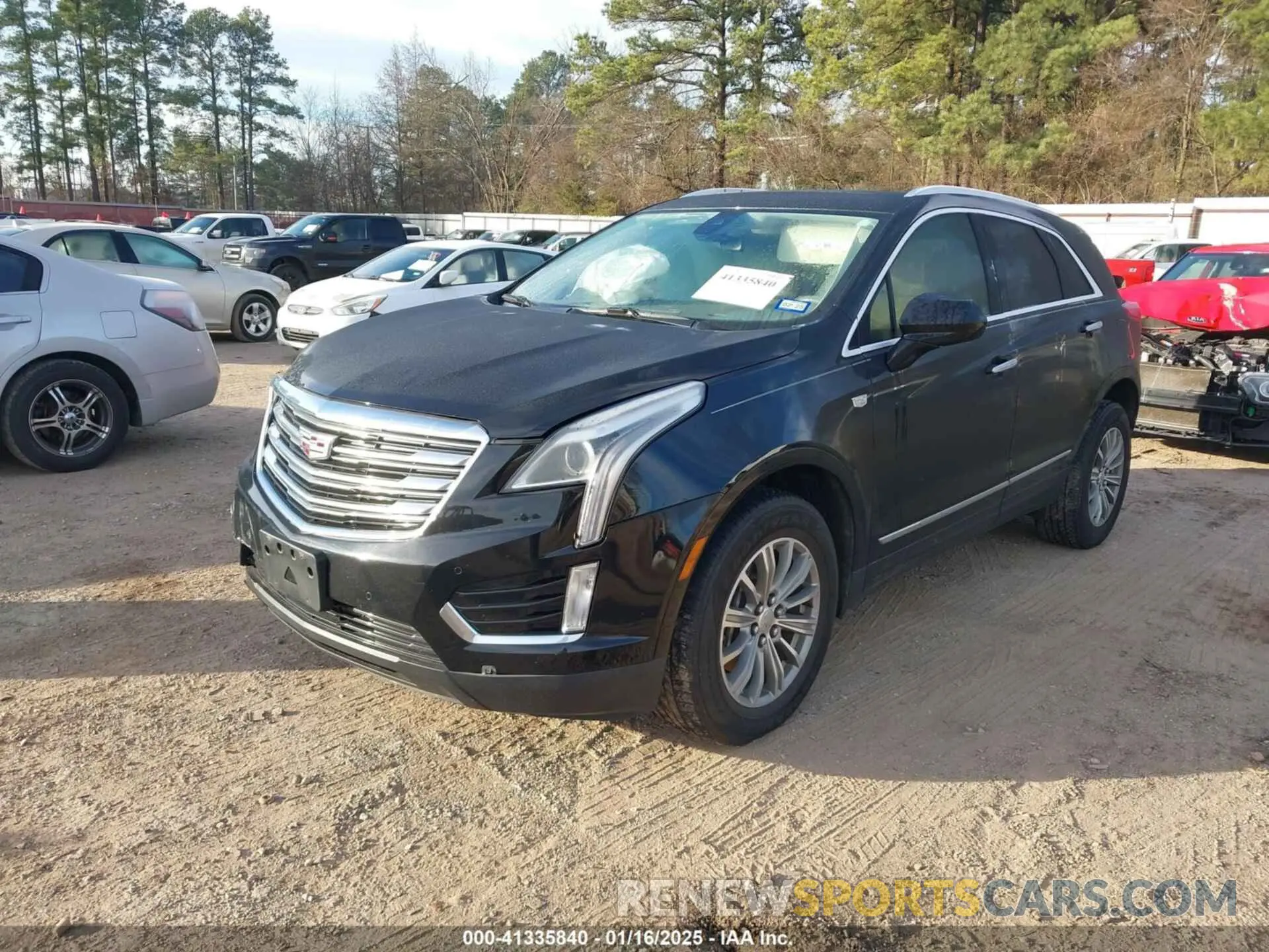 2 Photograph of a damaged car 1GYKNCRSXKZ102866 CADILLAC XT5 2019