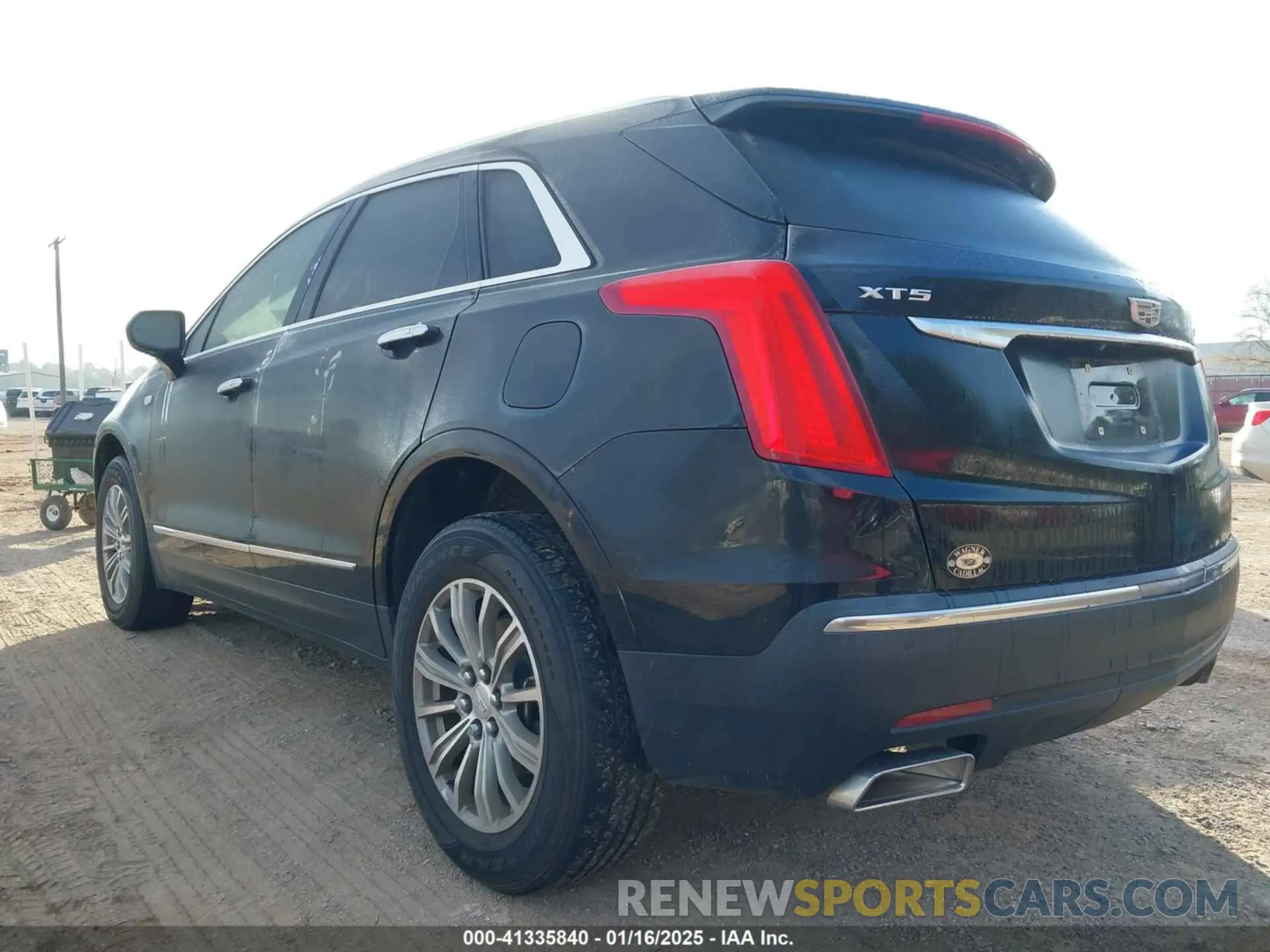 3 Photograph of a damaged car 1GYKNCRSXKZ102866 CADILLAC XT5 2019