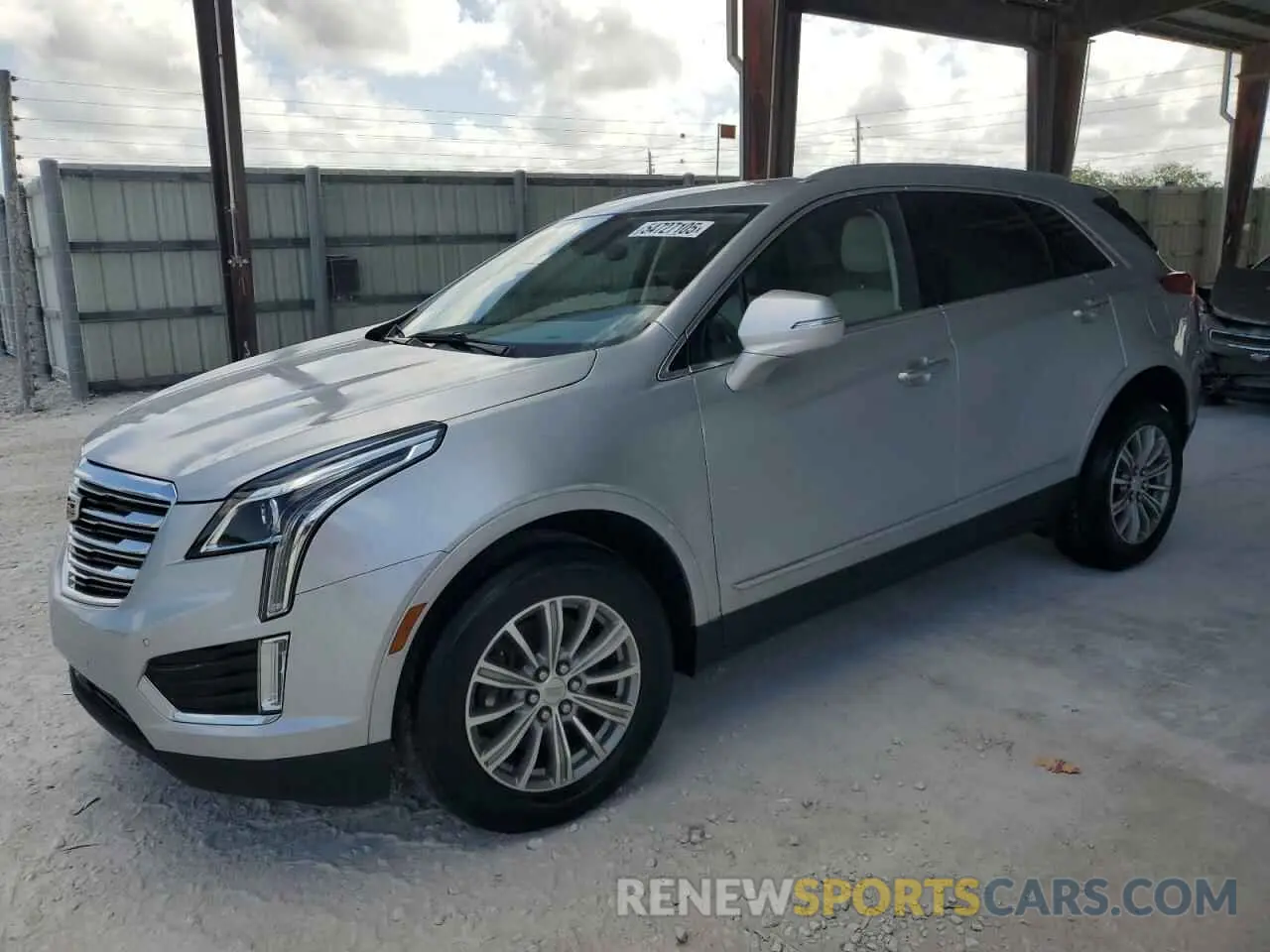 1 Photograph of a damaged car 1GYKNCRSXKZ167345 CADILLAC XT5 2019