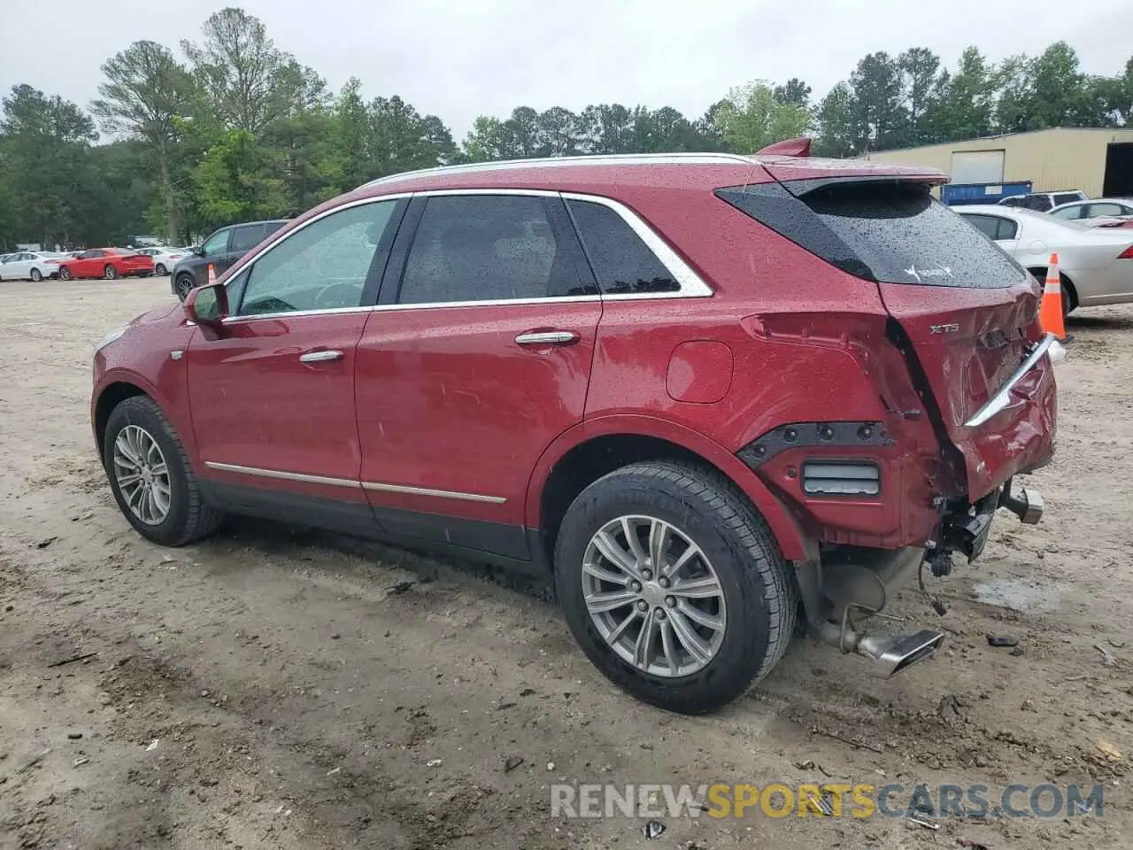 2 Photograph of a damaged car 1GYKNDRS0KZ186265 CADILLAC XT5 2019