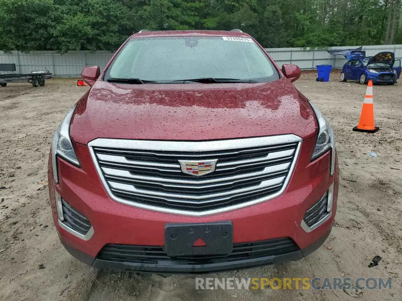 5 Photograph of a damaged car 1GYKNDRS0KZ186265 CADILLAC XT5 2019