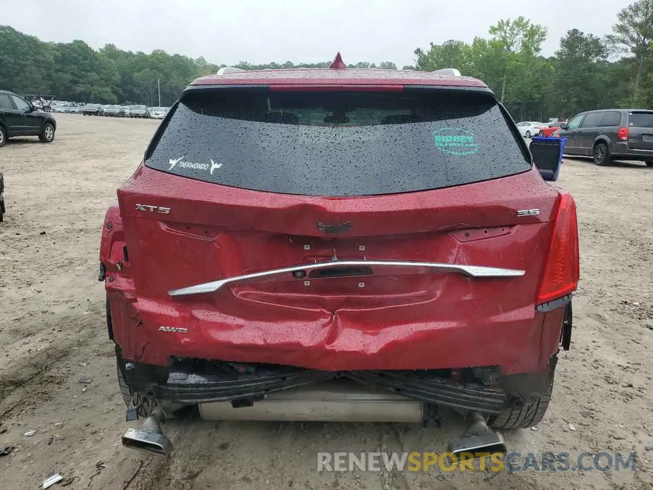 6 Photograph of a damaged car 1GYKNDRS0KZ186265 CADILLAC XT5 2019