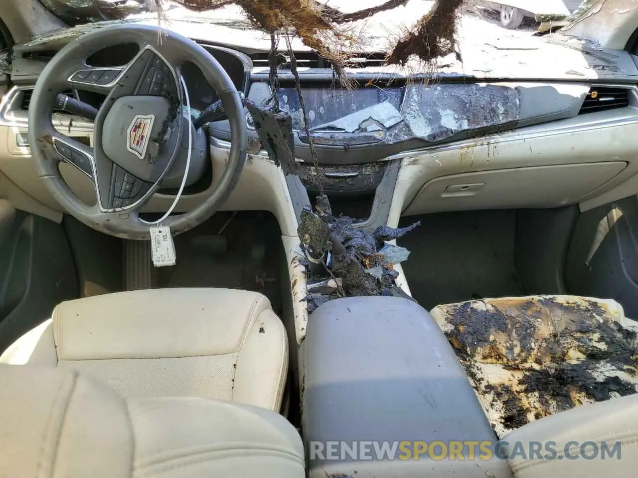 8 Photograph of a damaged car 1GYKNDRS1KZ135082 CADILLAC XT5 2019