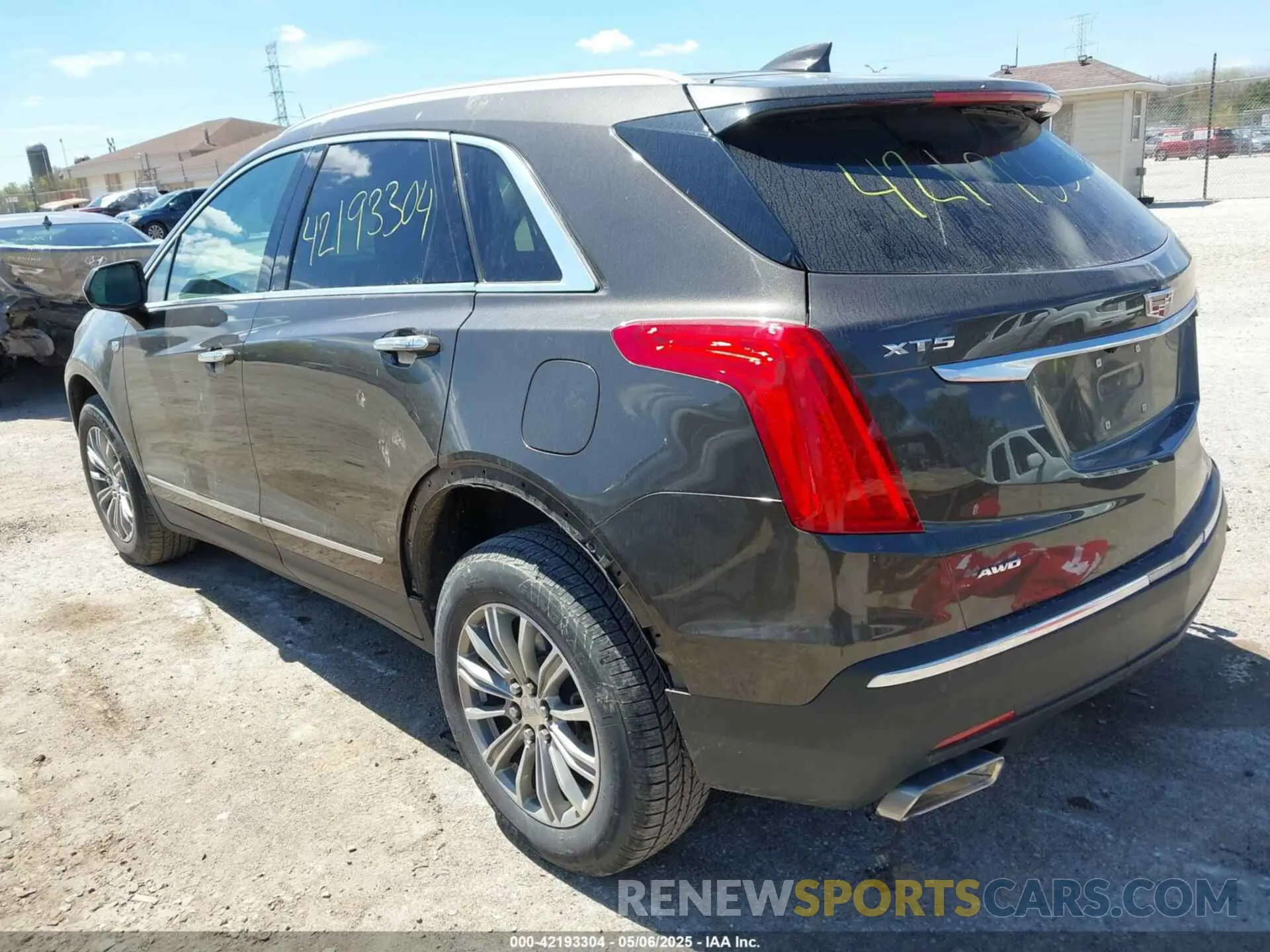 3 Photograph of a damaged car 1GYKNDRS4KZ153348 CADILLAC XT5 2019