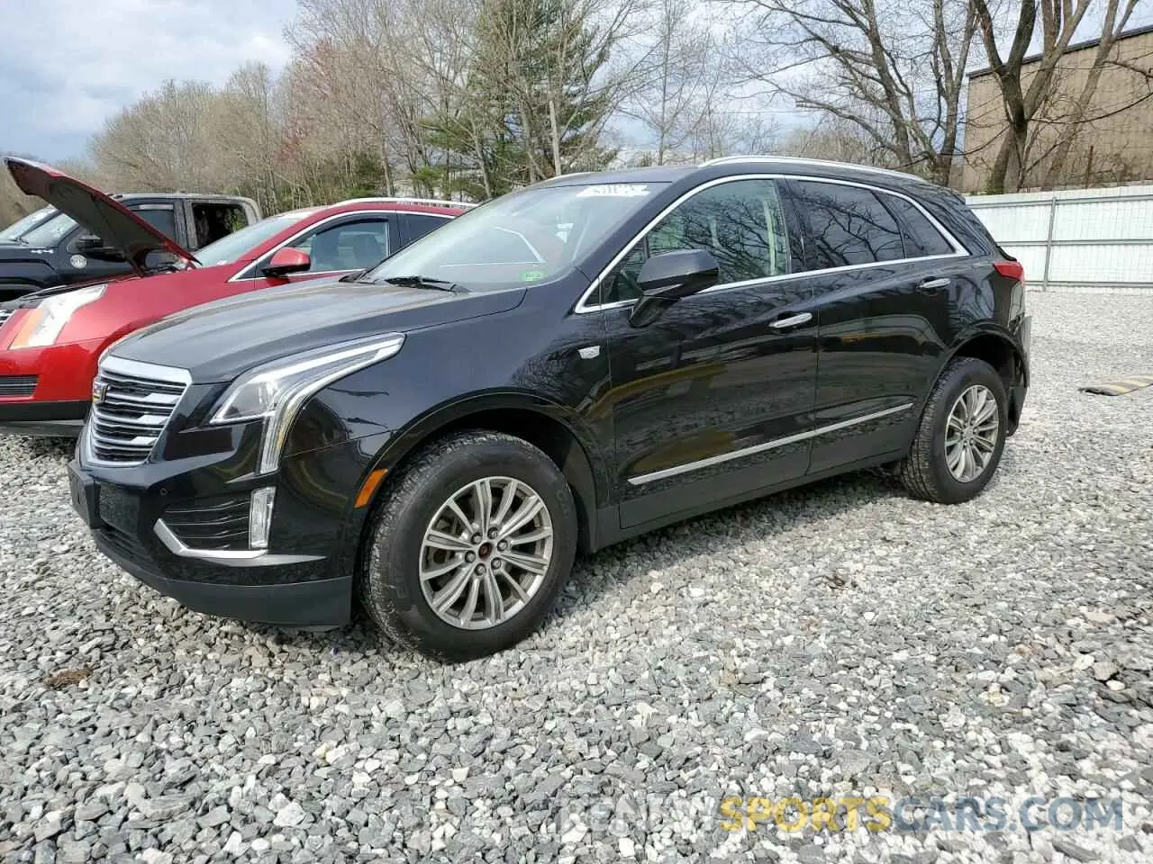 1 Photograph of a damaged car 1GYKNDRS4KZ185376 CADILLAC XT5 2019