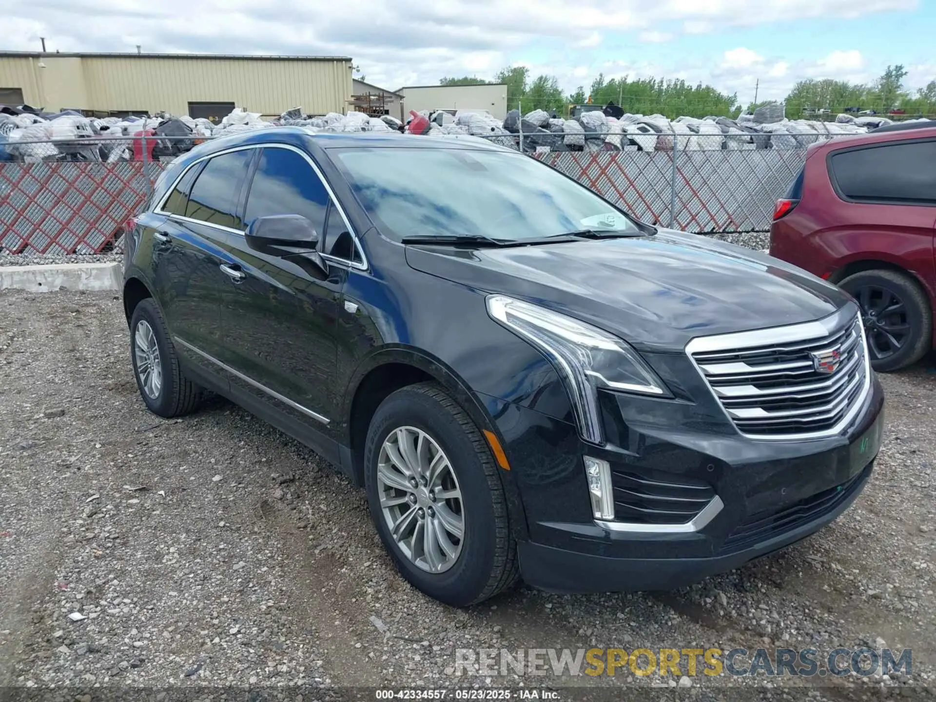 1 Photograph of a damaged car 1GYKNDRS6KZ107892 CADILLAC XT5 2019