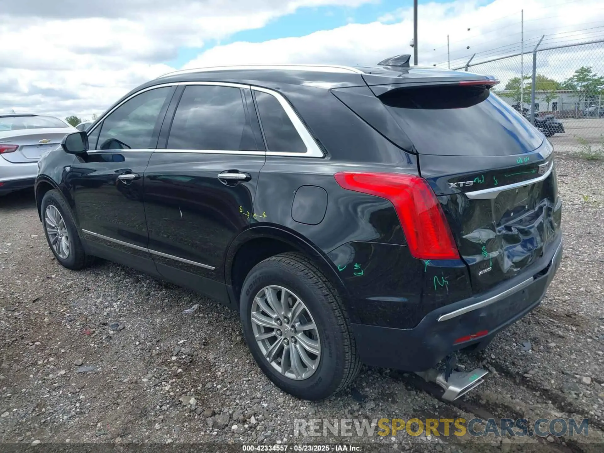 3 Photograph of a damaged car 1GYKNDRS6KZ107892 CADILLAC XT5 2019