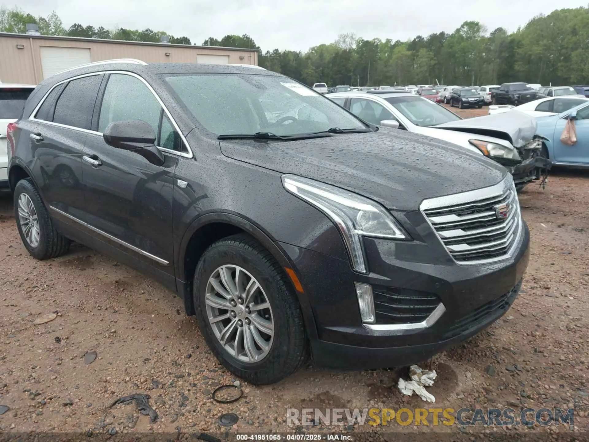1 Photograph of a damaged car 1GYKNDRS6KZ113420 CADILLAC XT5 2019