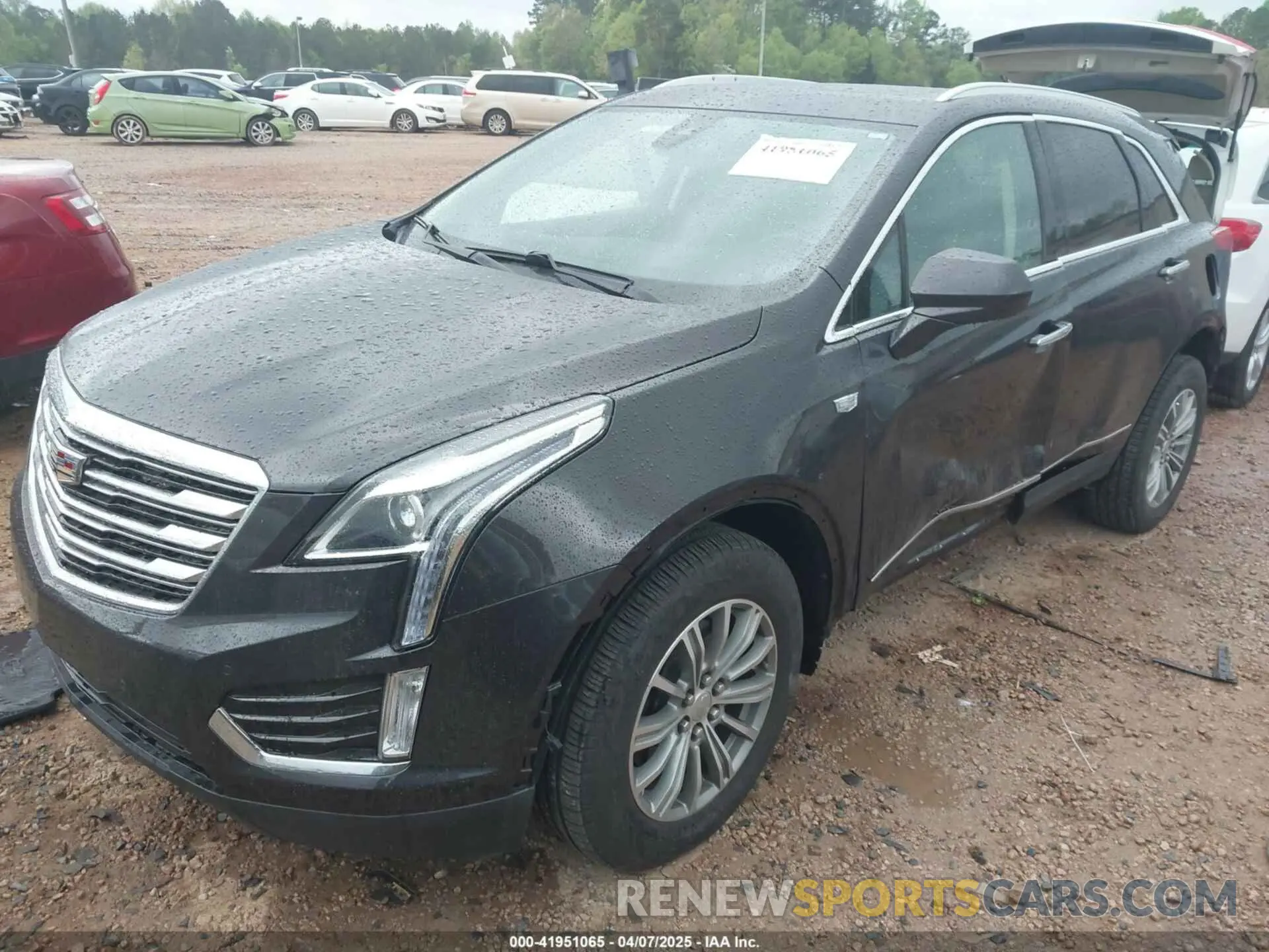 2 Photograph of a damaged car 1GYKNDRS6KZ113420 CADILLAC XT5 2019
