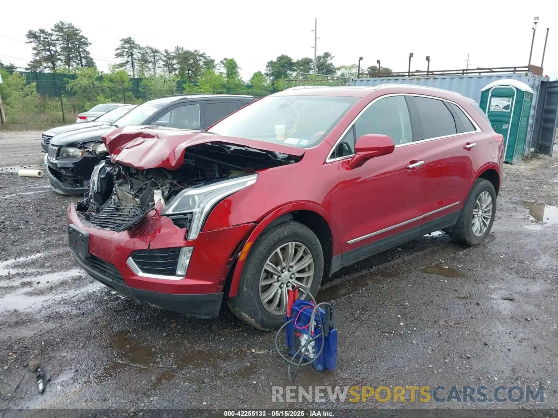 2 Photograph of a damaged car 1GYKNDRS6KZ132968 CADILLAC XT5 2019