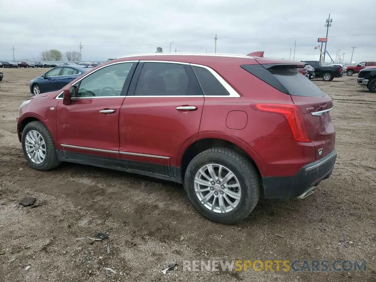 2 Photograph of a damaged car 1GYKNDRS7KZ171794 CADILLAC XT5 2019