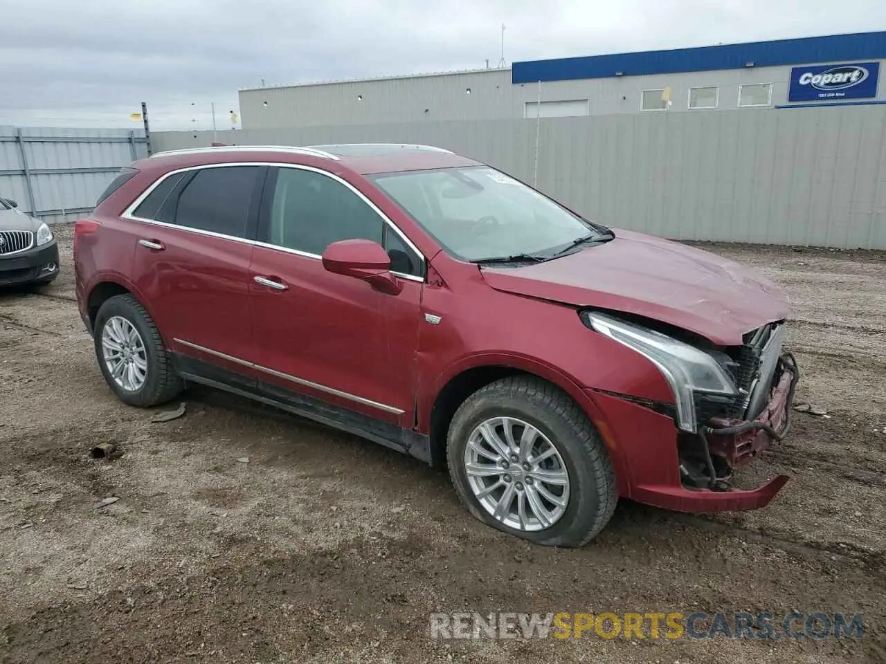 4 Photograph of a damaged car 1GYKNDRS7KZ171794 CADILLAC XT5 2019