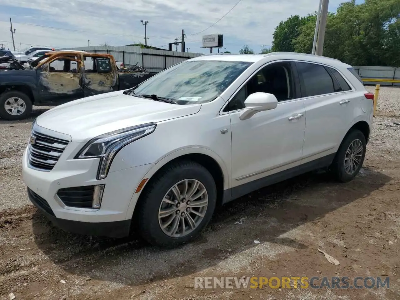 1 Photograph of a damaged car 1GYKNDRS7KZ214644 CADILLAC XT5 2019