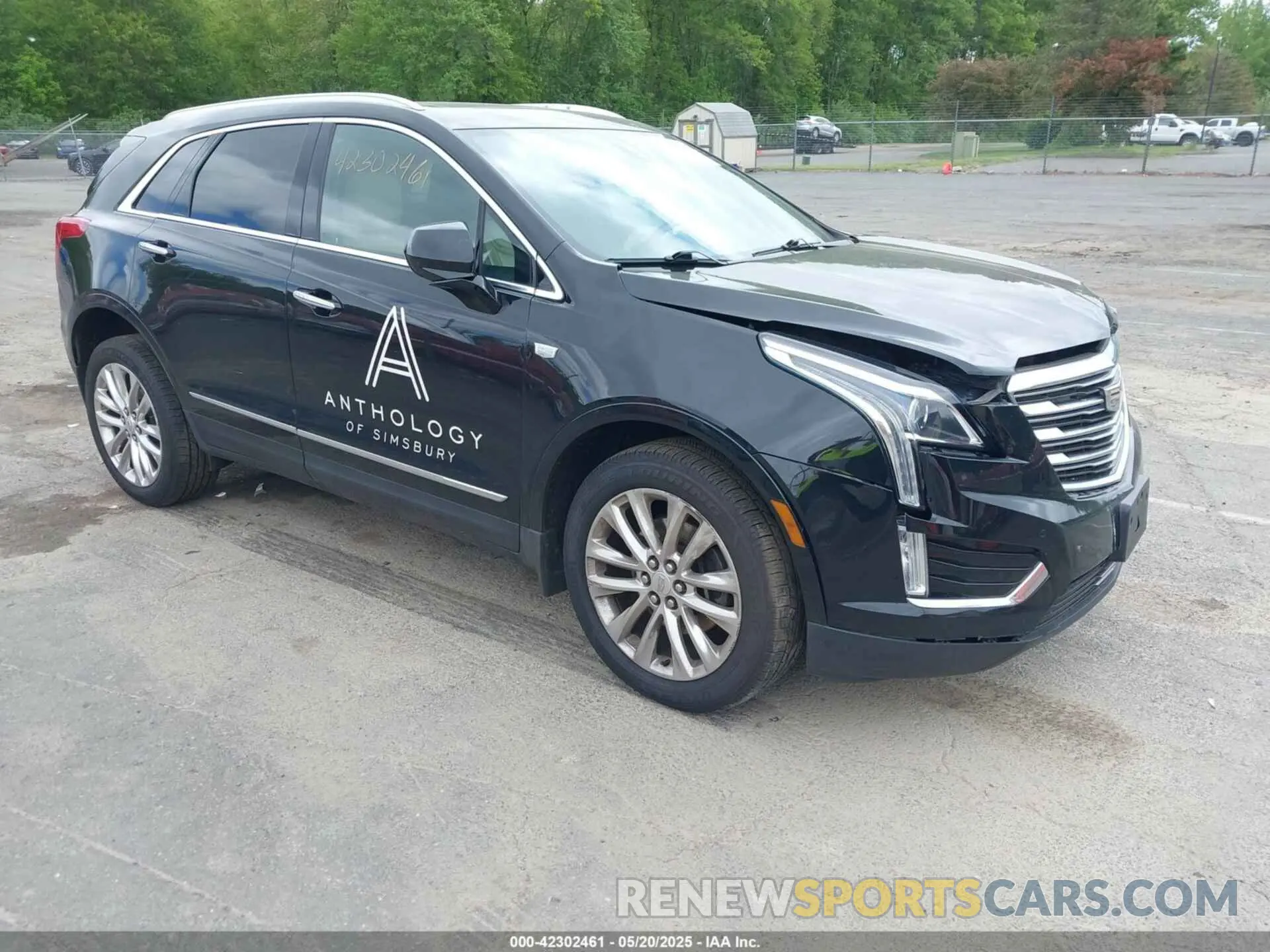 1 Photograph of a damaged car 1GYKNDRS7KZ253296 CADILLAC XT5 2019