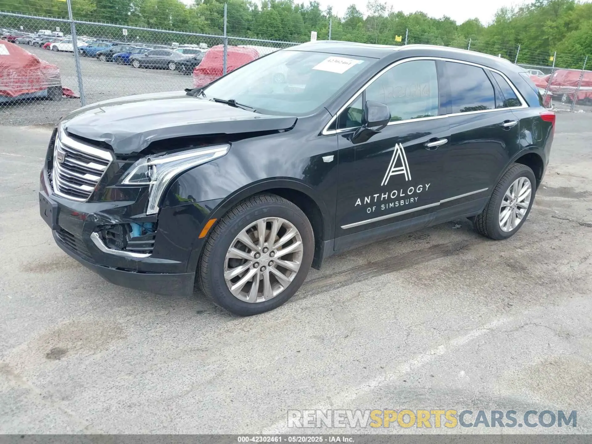 2 Photograph of a damaged car 1GYKNDRS7KZ253296 CADILLAC XT5 2019