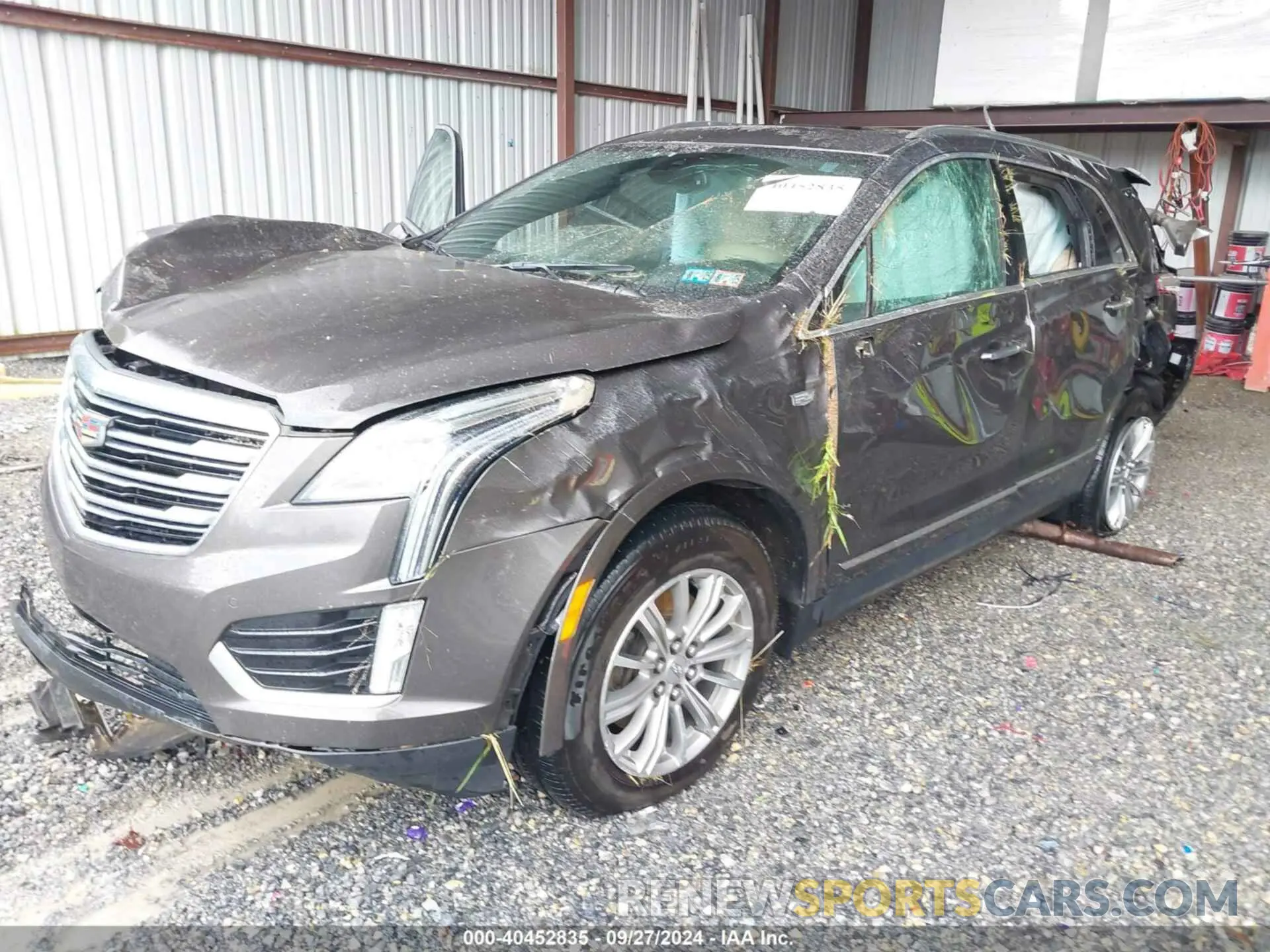 2 Photograph of a damaged car 1GYKNDRS9KZ181274 CADILLAC XT5 2019