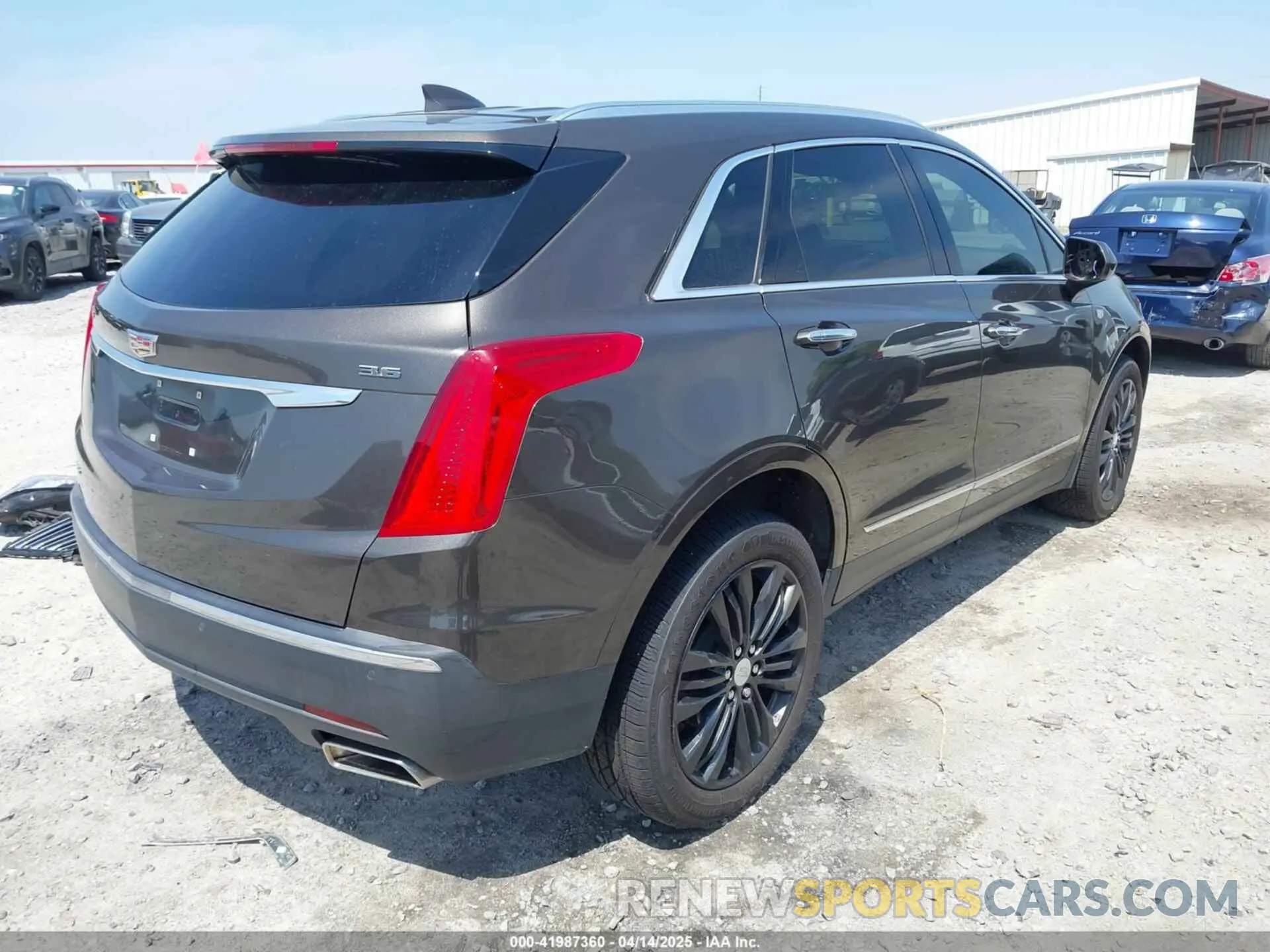 4 Photograph of a damaged car 1GYKNDRS9KZ235687 CADILLAC XT5 2019