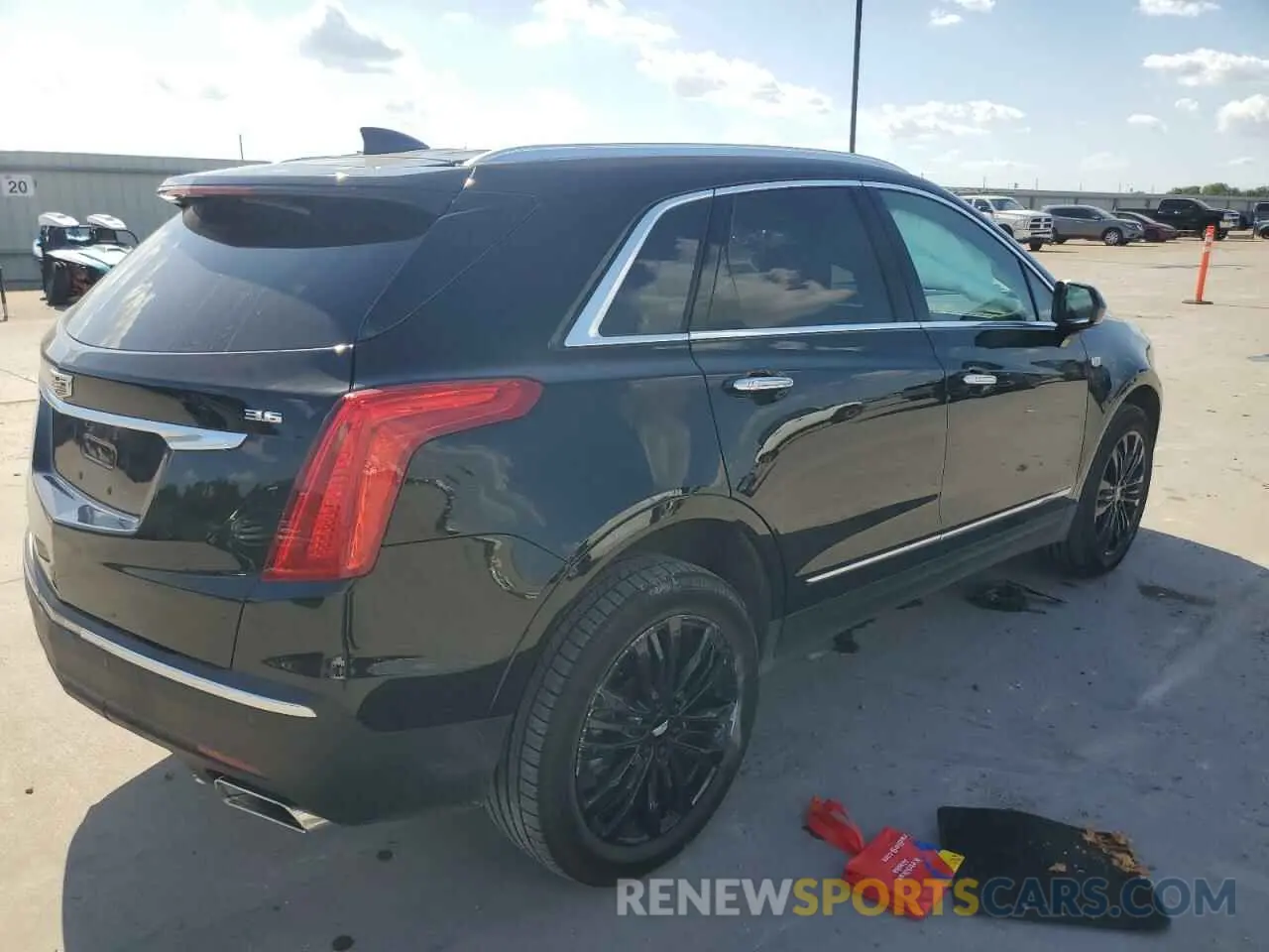 3 Photograph of a damaged car 1GYKNERS1KZ284355 CADILLAC XT5 2019