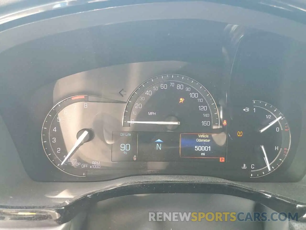9 Photograph of a damaged car 1GYKNERS1KZ284355 CADILLAC XT5 2019