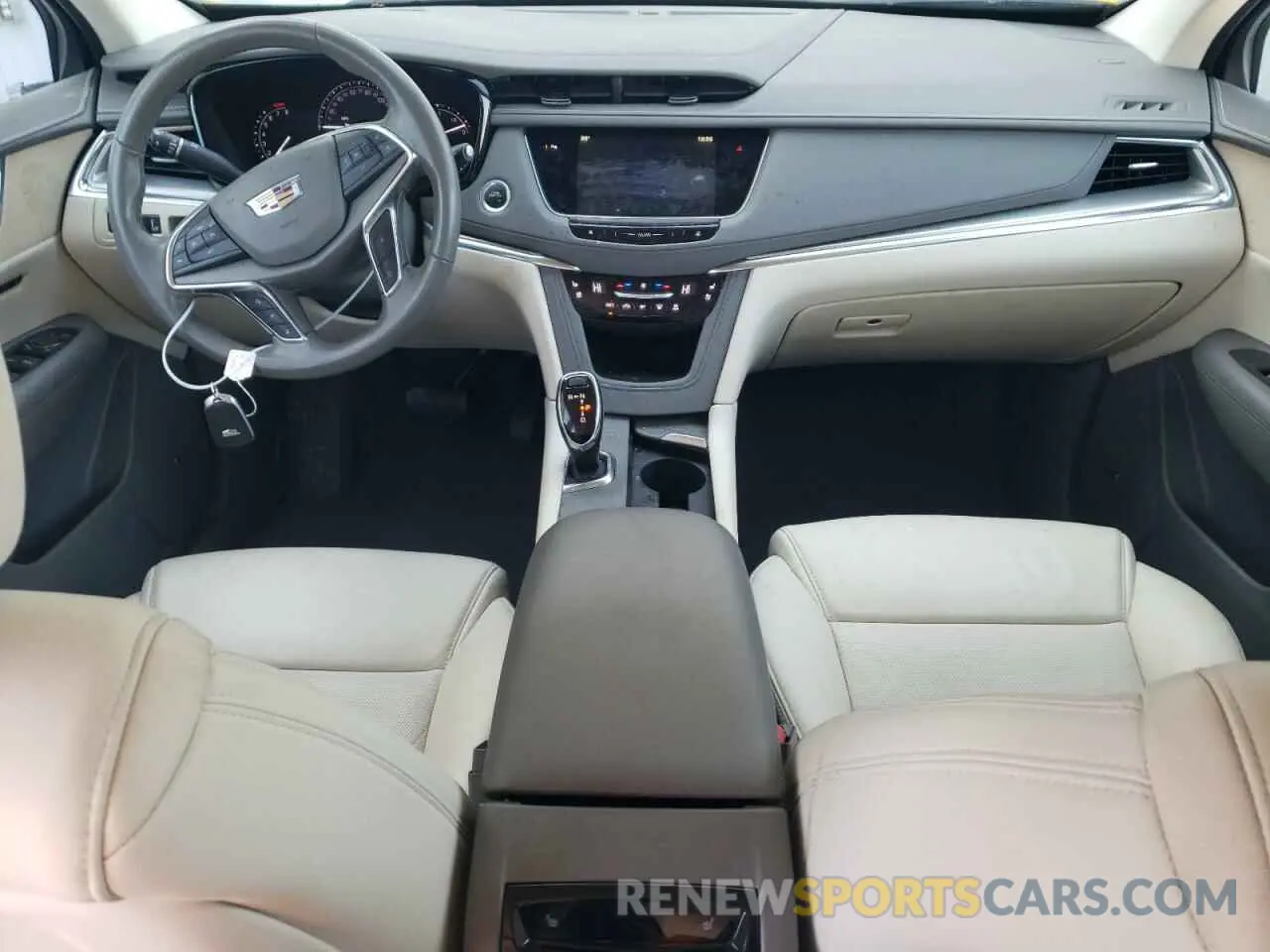 8 Photograph of a damaged car 1GYKNERS3KZ211522 CADILLAC XT5 2019