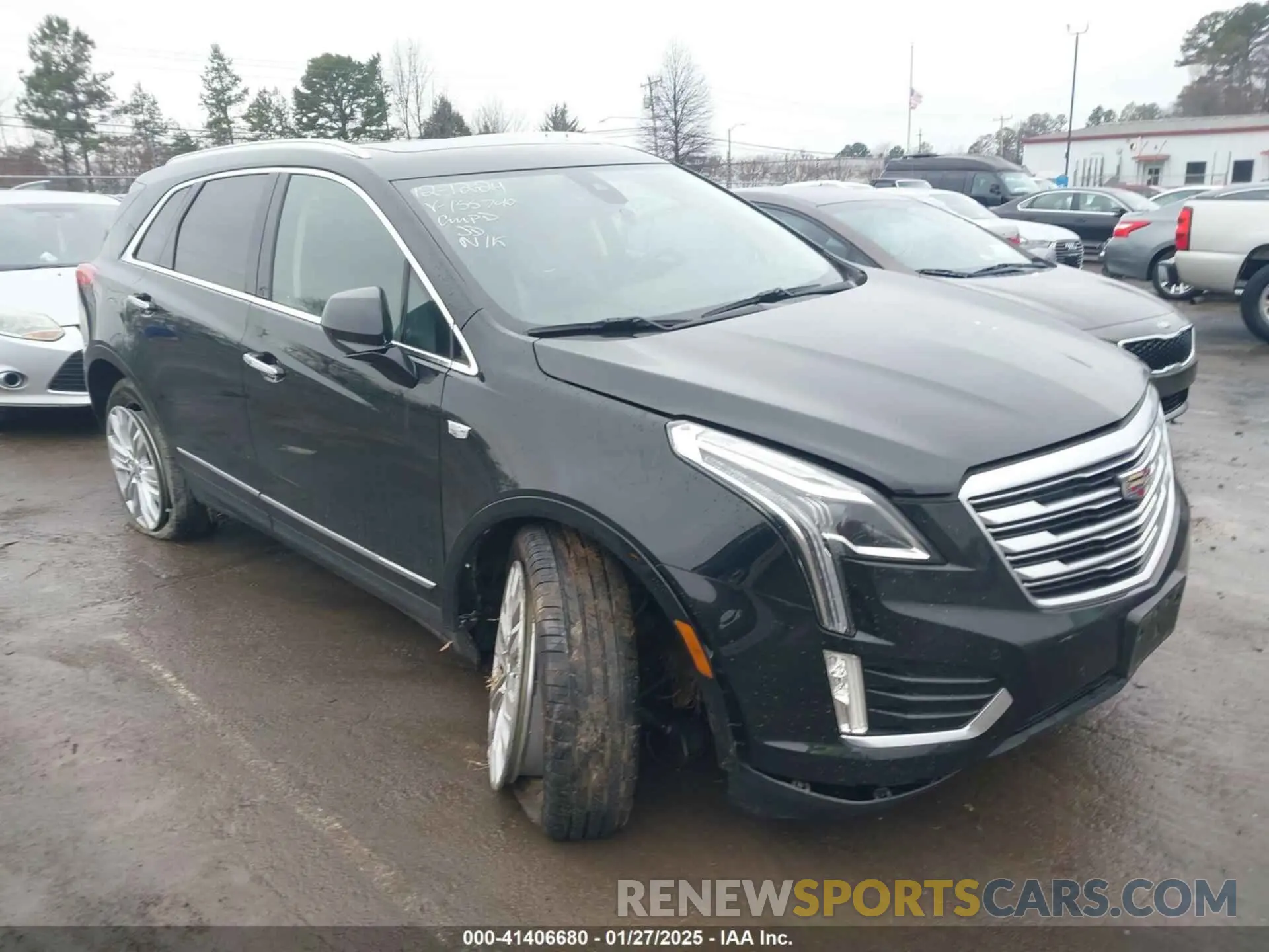 1 Photograph of a damaged car 1GYKNERS6KZ155740 CADILLAC XT5 2019