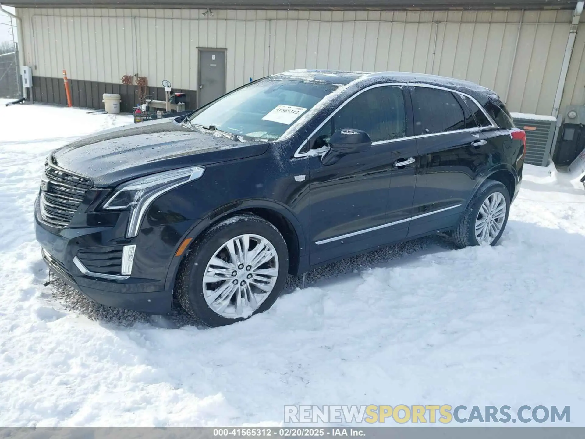 2 Photograph of a damaged car 1GYKNERS7KZ234124 CADILLAC XT5 2019