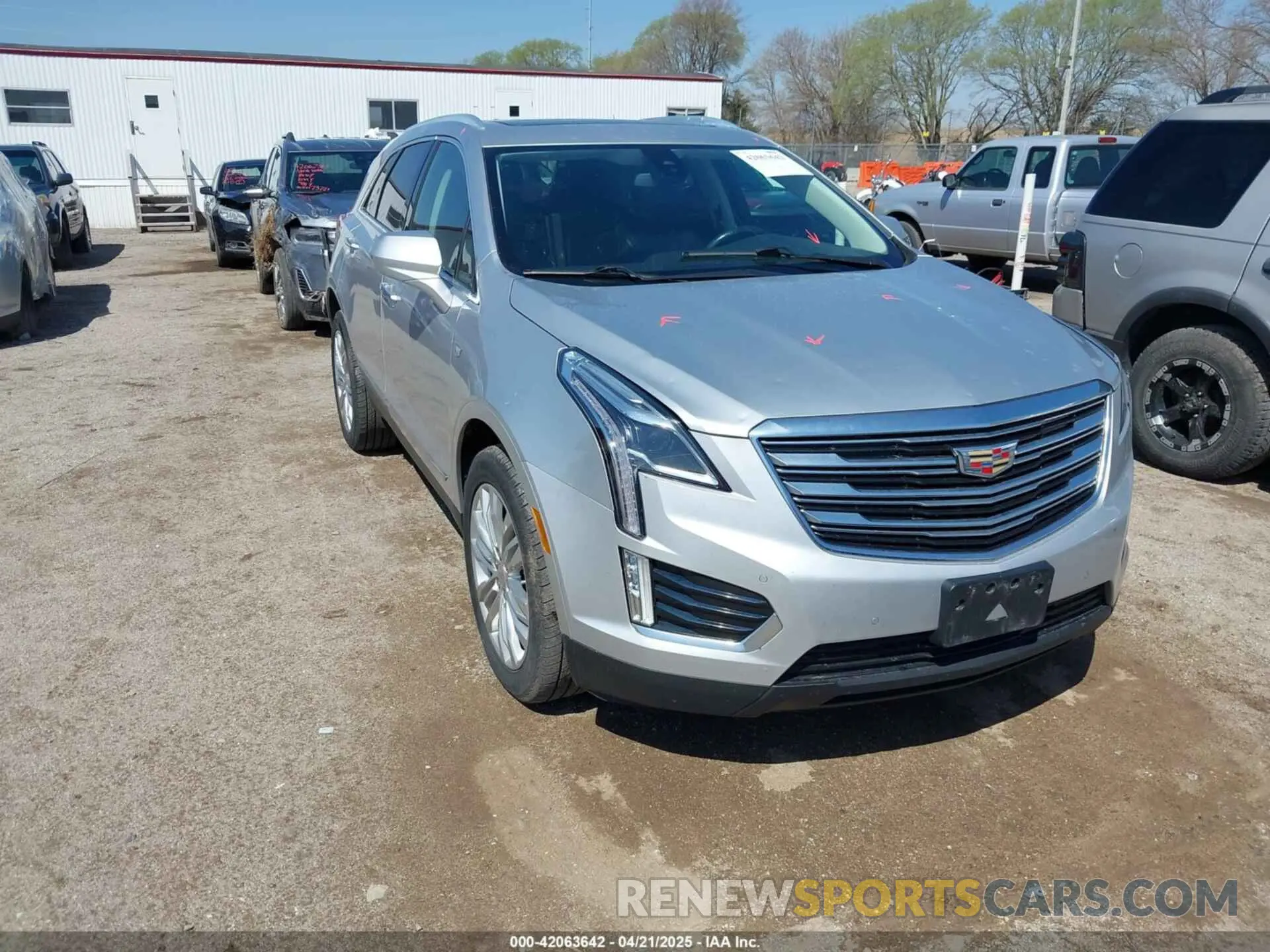1 Photograph of a damaged car 1GYKNFRS1KZ125549 CADILLAC XT5 2019
