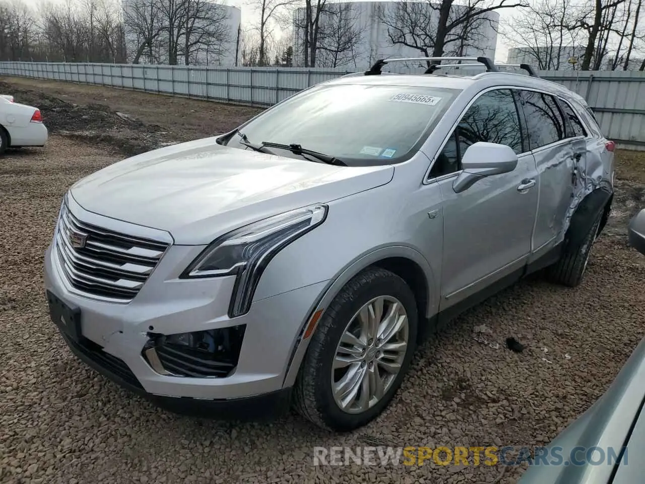 1 Photograph of a damaged car 1GYKNFRS3KZ263271 CADILLAC XT5 2019