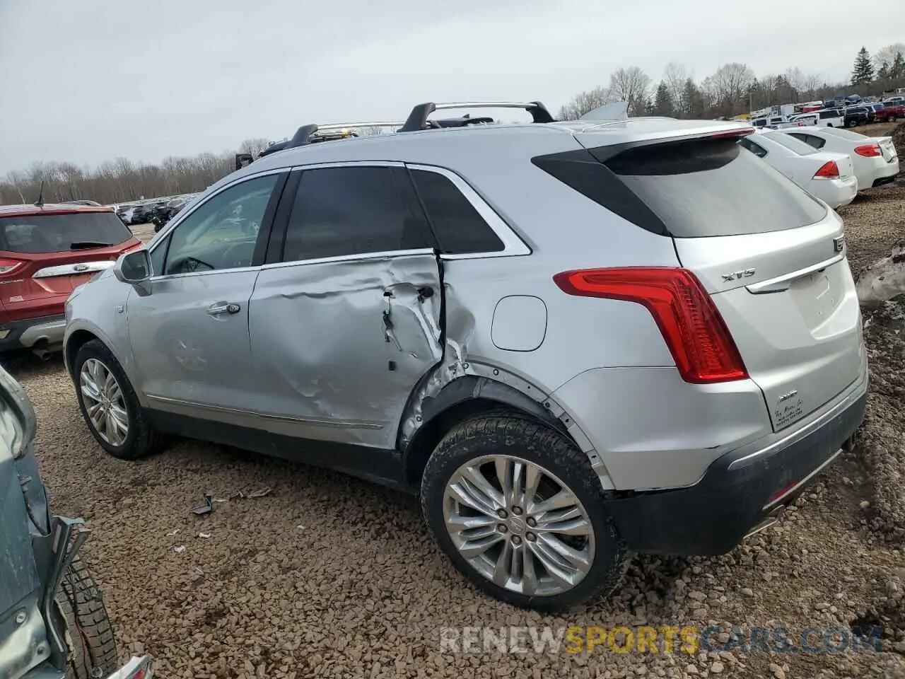 2 Photograph of a damaged car 1GYKNFRS3KZ263271 CADILLAC XT5 2019