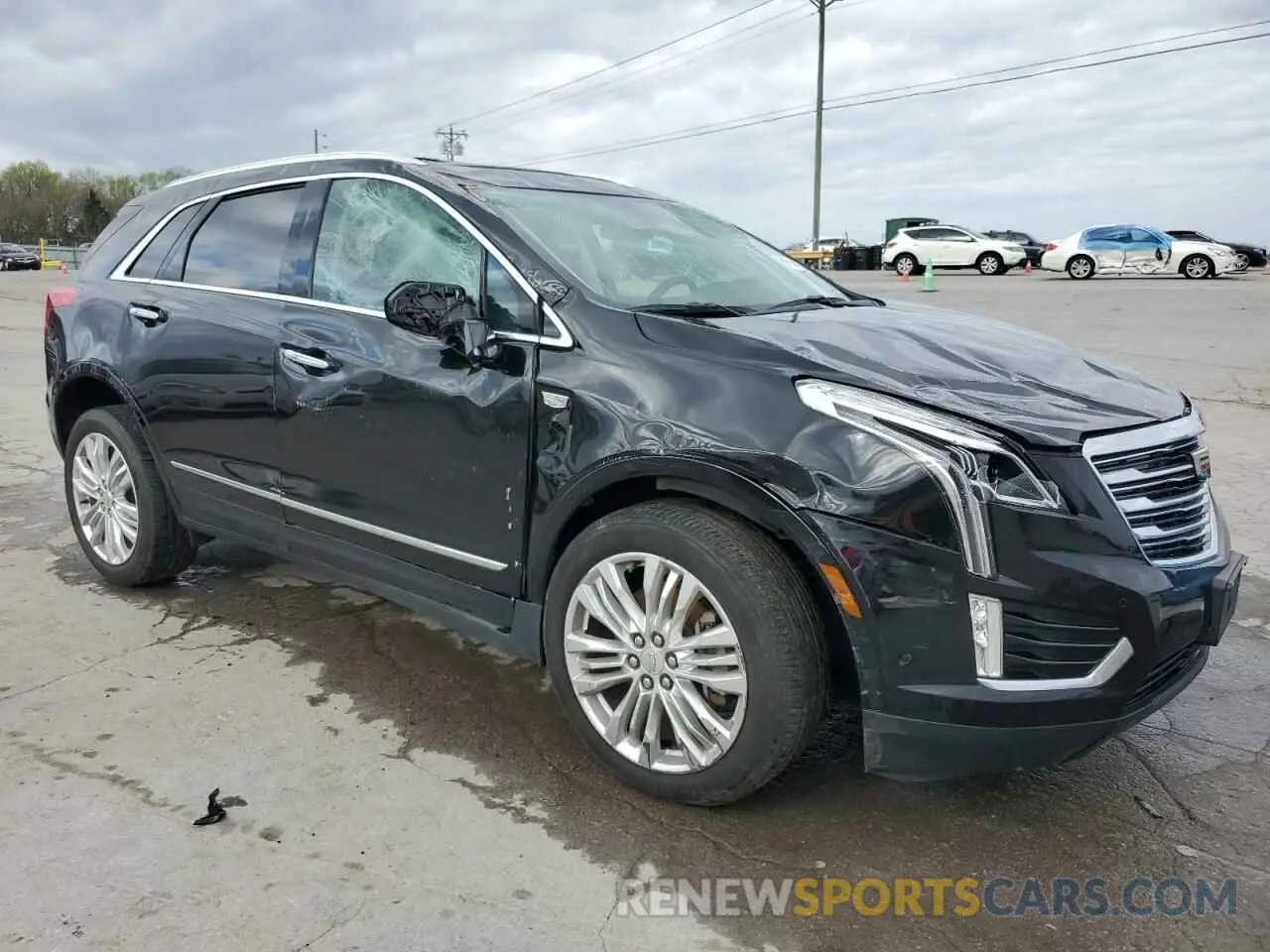 4 Photograph of a damaged car 1GYKNFRS4KZ169688 CADILLAC XT5 2019