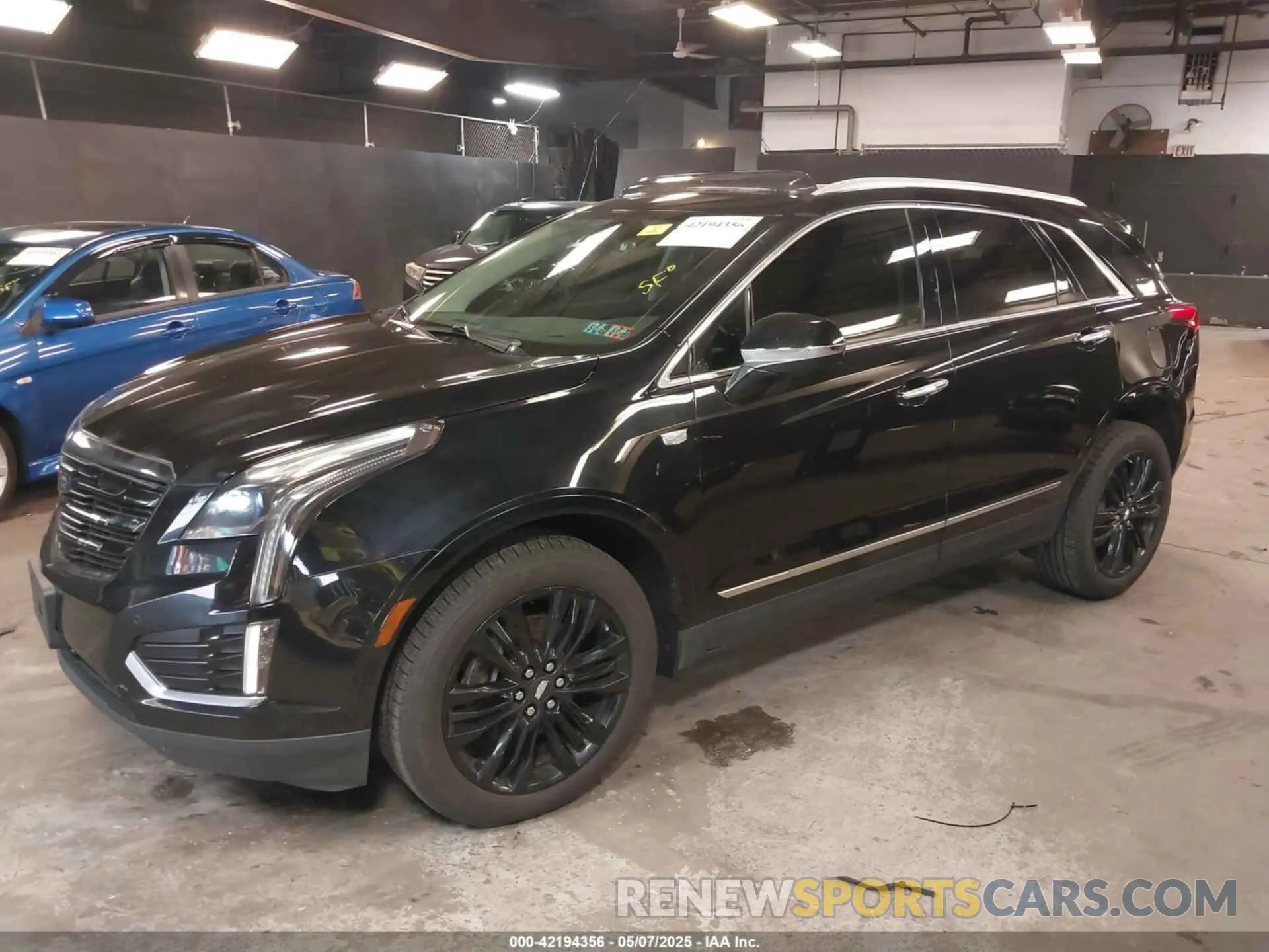 2 Photograph of a damaged car 1GYKNFRS9KZ133544 CADILLAC XT5 2019