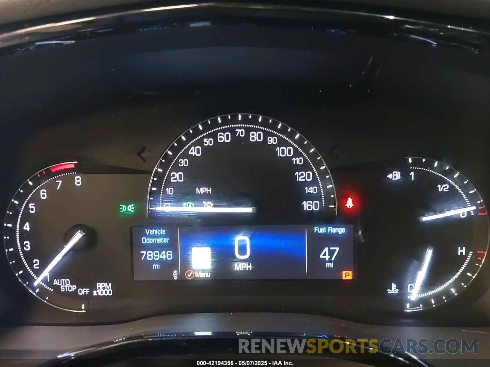 7 Photograph of a damaged car 1GYKNFRS9KZ133544 CADILLAC XT5 2019