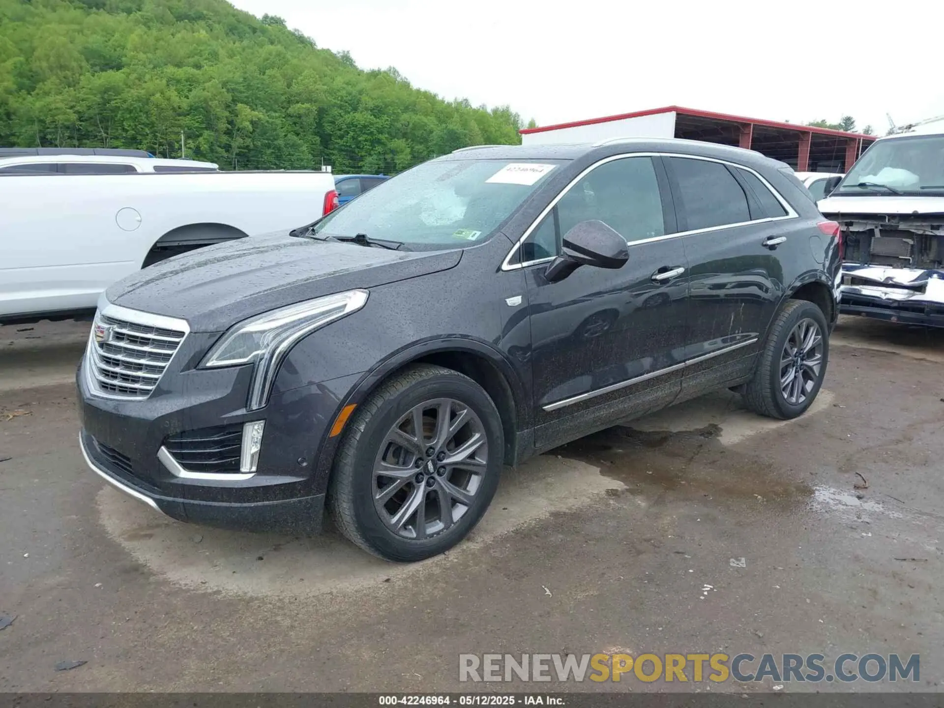 2 Photograph of a damaged car 1GYKNGRS2KZ151390 CADILLAC XT5 2019