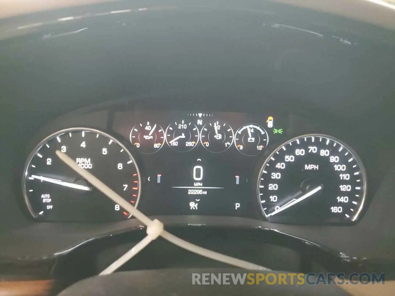 9 Photograph of a damaged car 1GYKNGRS6KZ236619 CADILLAC XT5 2019