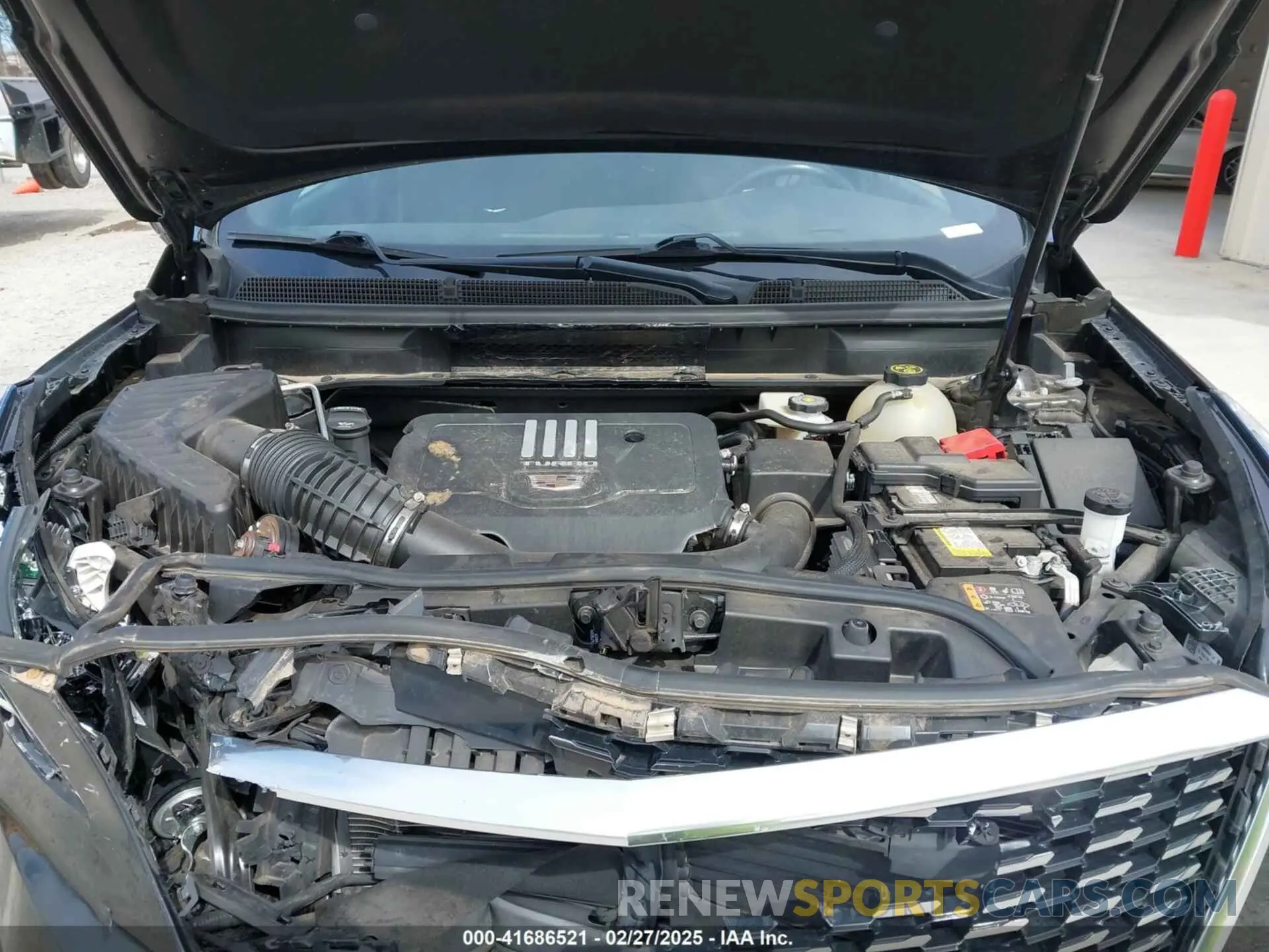 10 Photograph of a damaged car 1GYKNAR47LZ233129 CADILLAC XT5 2020