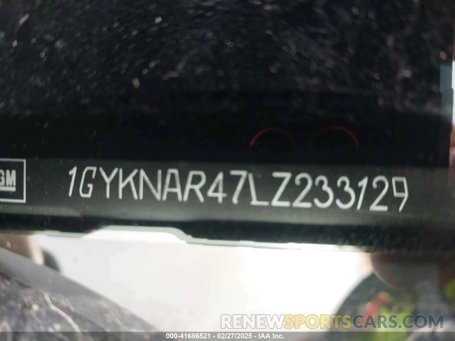 9 Photograph of a damaged car 1GYKNAR47LZ233129 CADILLAC XT5 2020