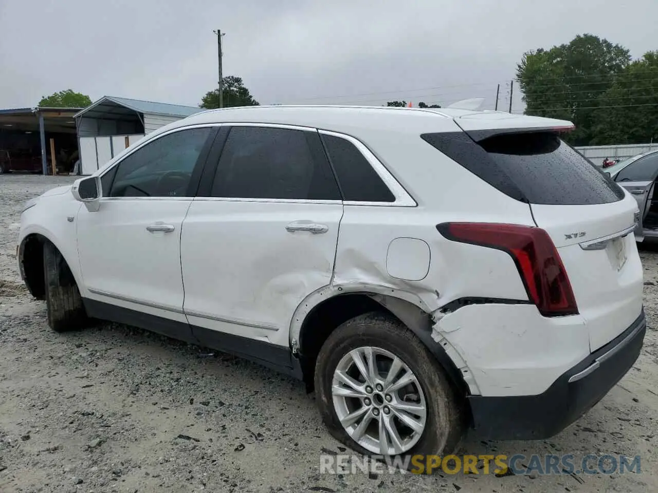 2 Photograph of a damaged car 1GYKNAR4XLZ235635 CADILLAC XT5 2020
