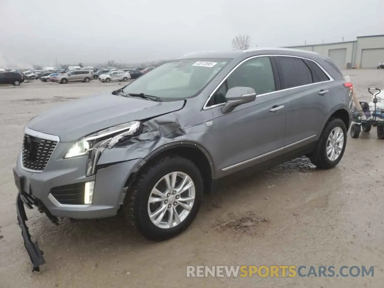 1 Photograph of a damaged car 1GYKNBR43LZ231674 CADILLAC XT5 2020