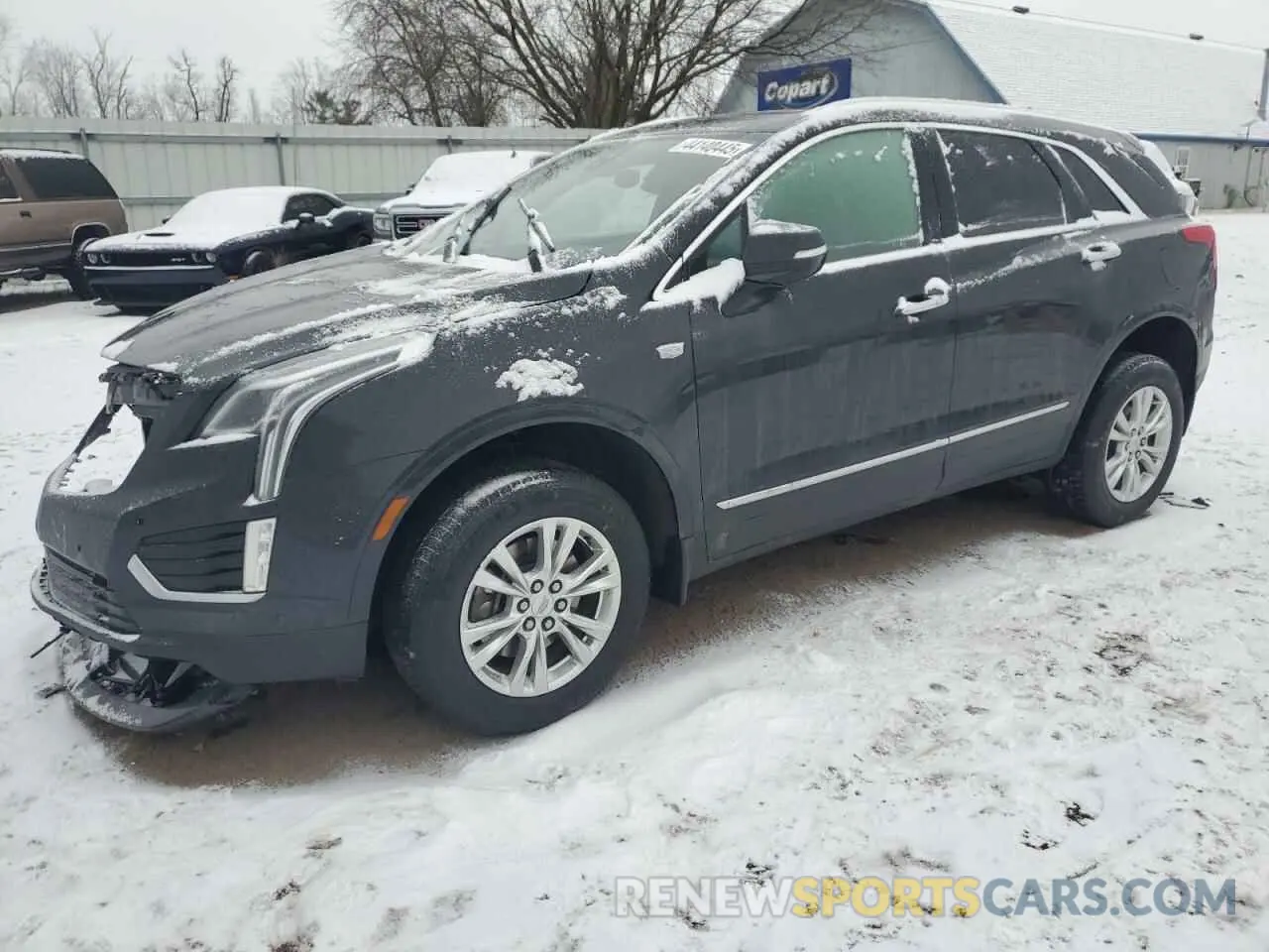 1 Photograph of a damaged car 1GYKNBR49LZ148394 CADILLAC XT5 2020