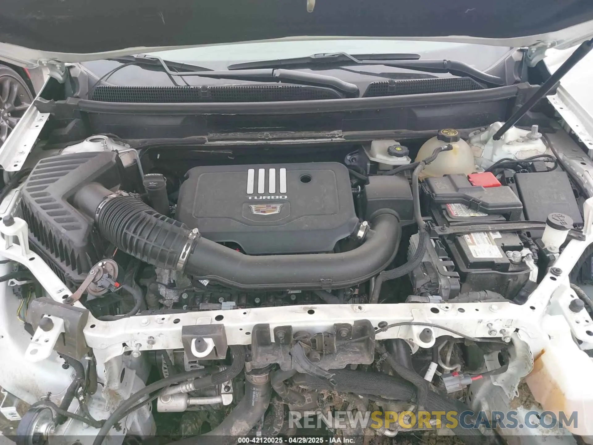 10 Photograph of a damaged car 1GYKNCR49LZ239803 CADILLAC XT5 2020