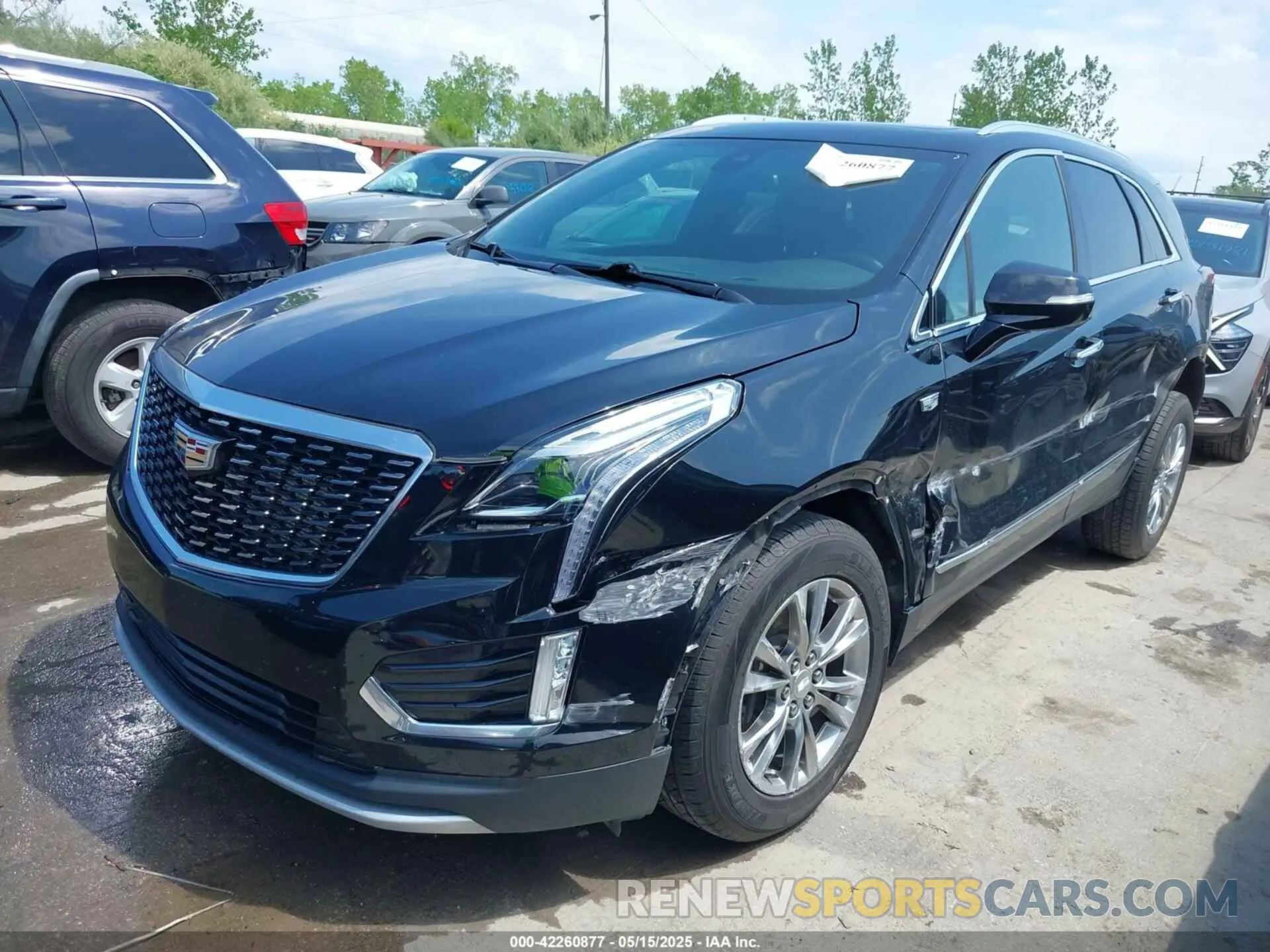 2 Photograph of a damaged car 1GYKNCRS3LZ135175 CADILLAC XT5 2020