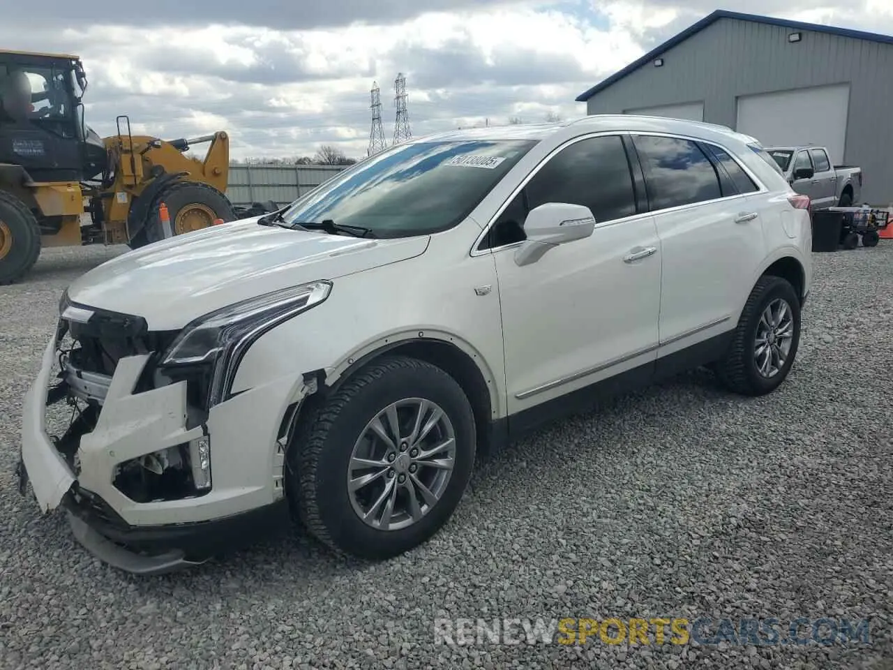 1 Photograph of a damaged car 1GYKNCRS3LZ240797 CADILLAC XT5 2020