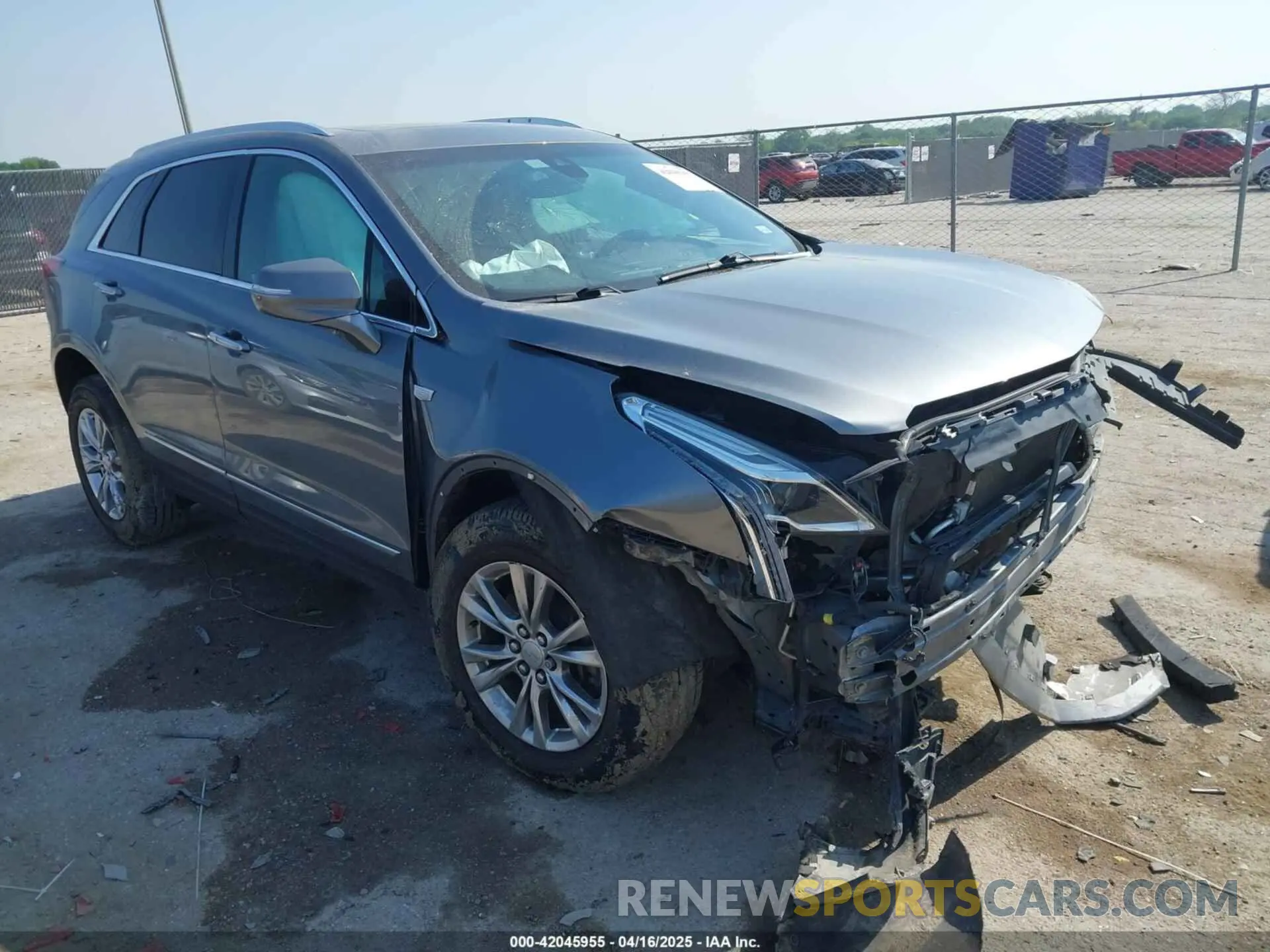1 Photograph of a damaged car 1GYKNCRS4LZ160330 CADILLAC XT5 2020
