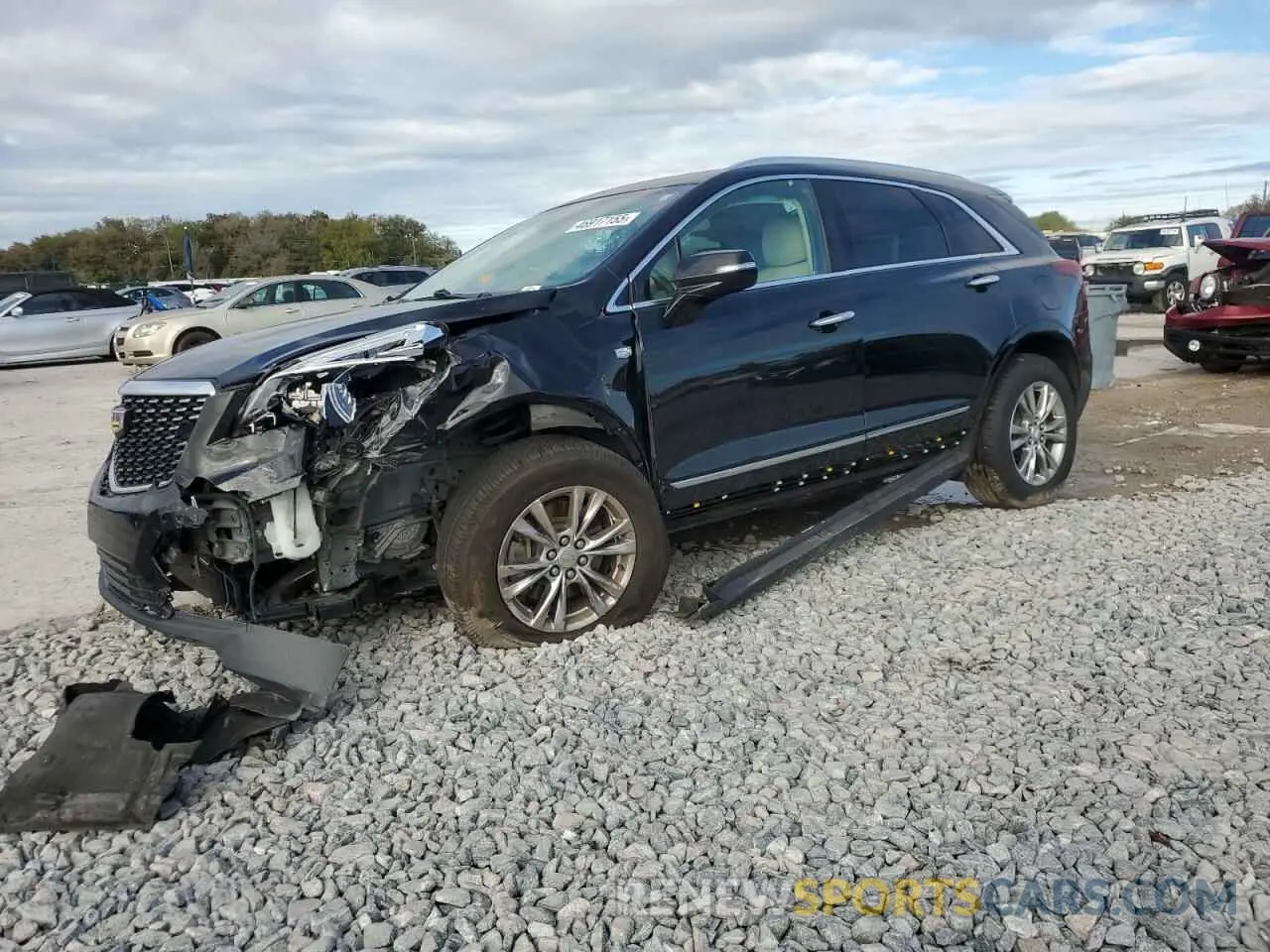 1 Photograph of a damaged car 1GYKNCRSXLZ145850 CADILLAC XT5 2020