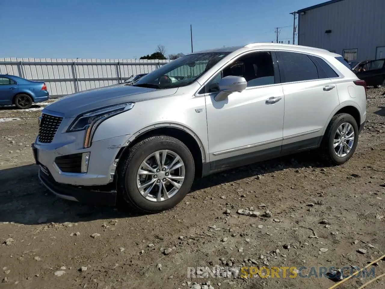 1 Photograph of a damaged car 1GYKNDRS0LZ133776 CADILLAC XT5 2020