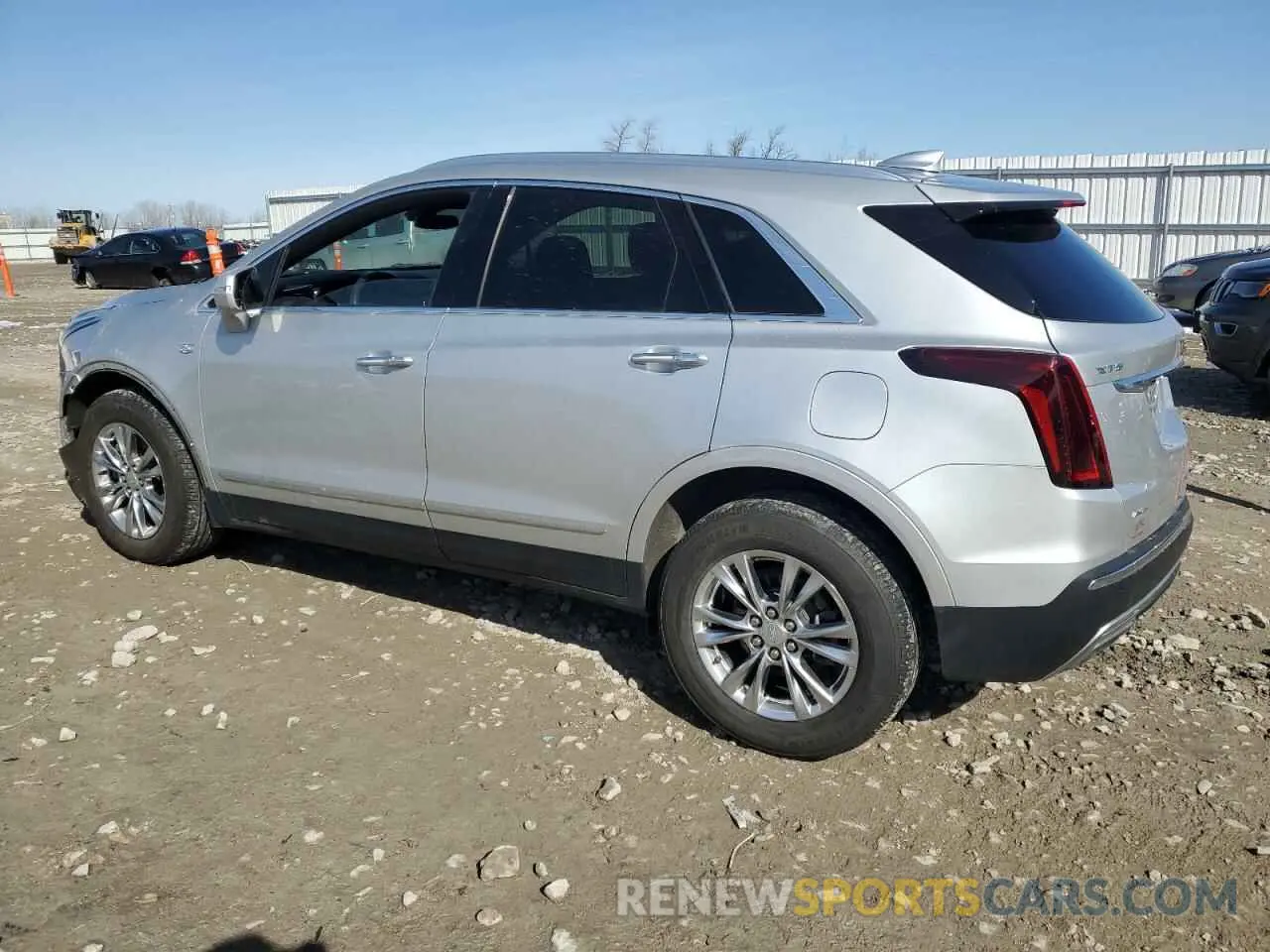 2 Photograph of a damaged car 1GYKNDRS0LZ133776 CADILLAC XT5 2020