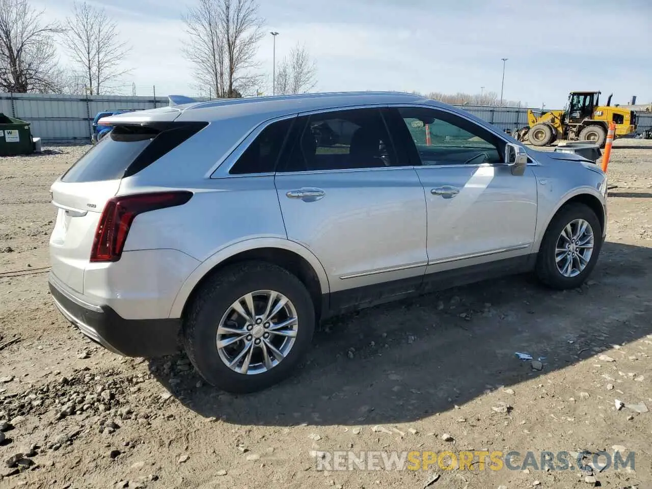 3 Photograph of a damaged car 1GYKNDRS0LZ133776 CADILLAC XT5 2020