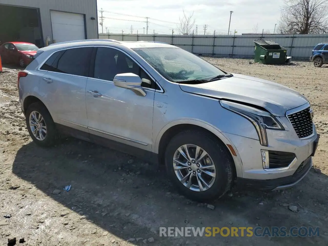 4 Photograph of a damaged car 1GYKNDRS0LZ133776 CADILLAC XT5 2020